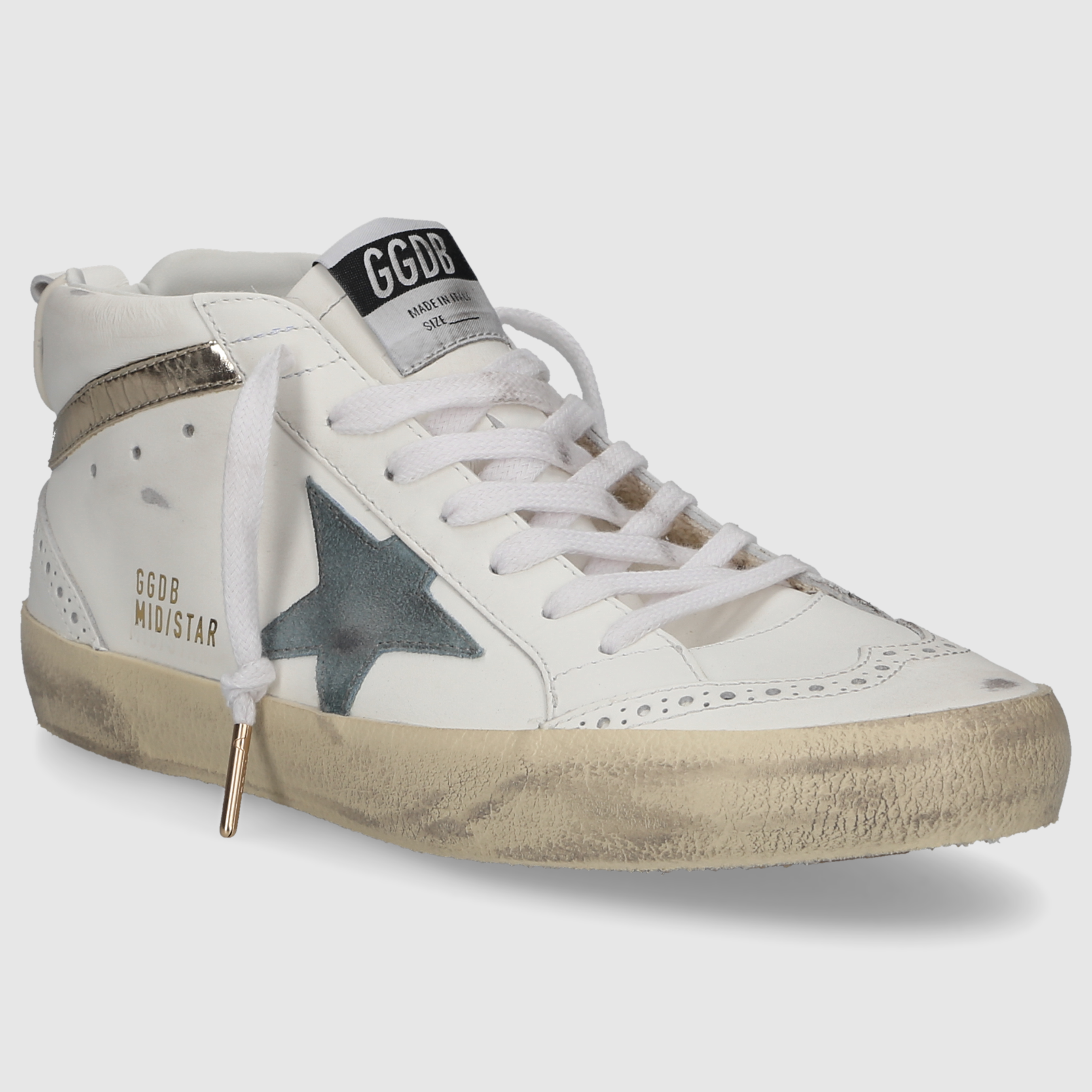 Golden Goose Damen Sneaker GWF00122 WEISS-GOLD