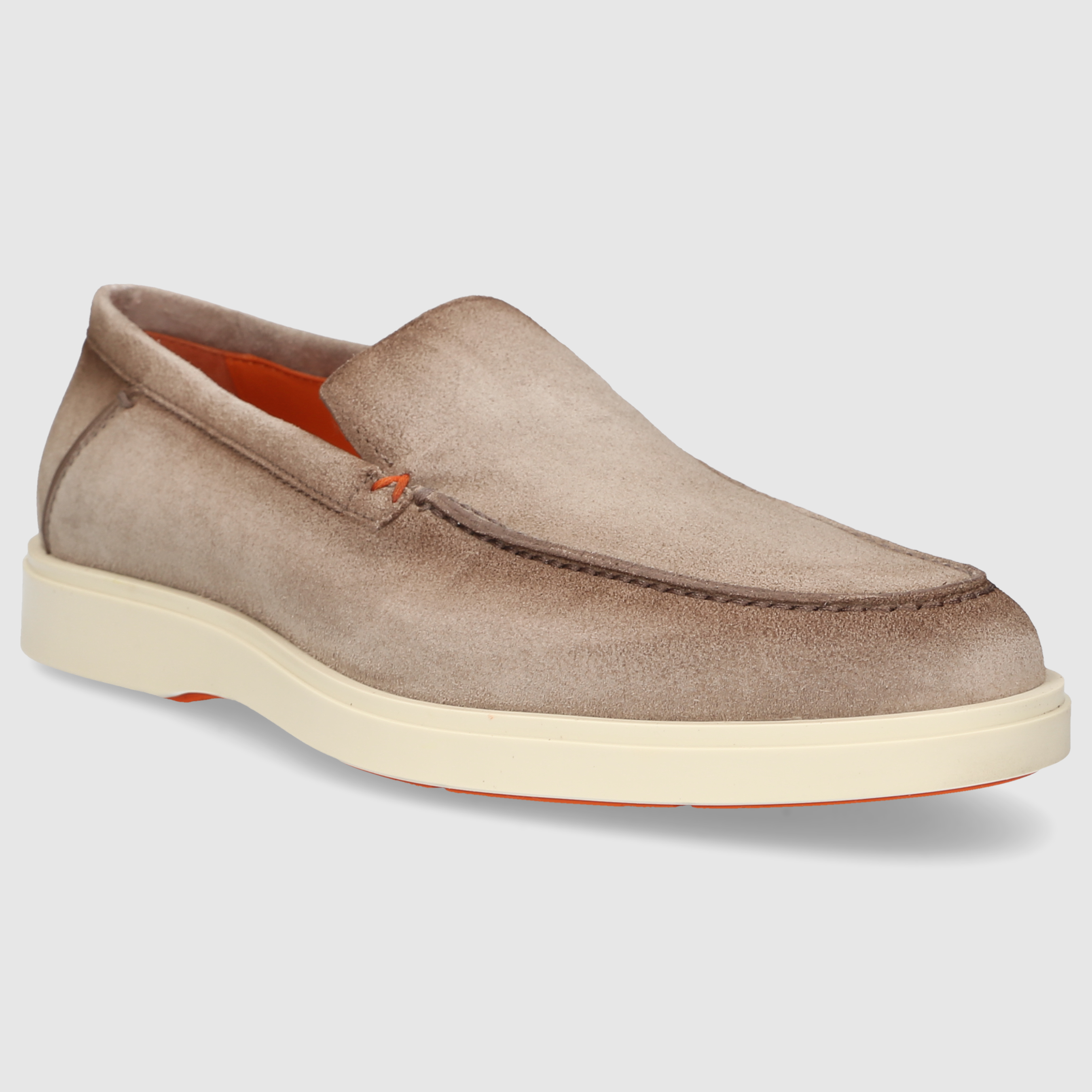 Santoni Herren Mokkasins MGDT17824TICBGEX BRAUN