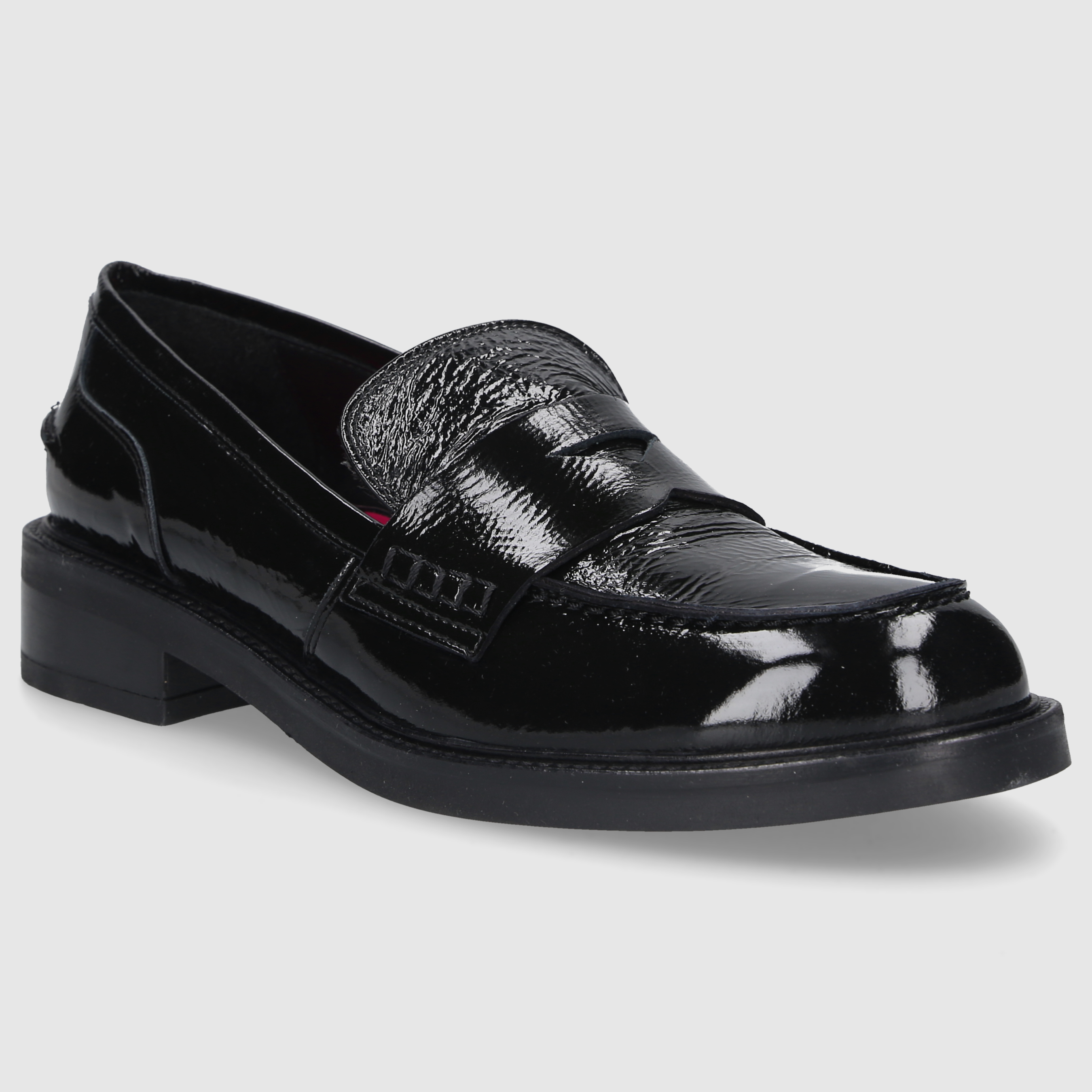 Bruglia Women's Moccasins 8978 BLACK