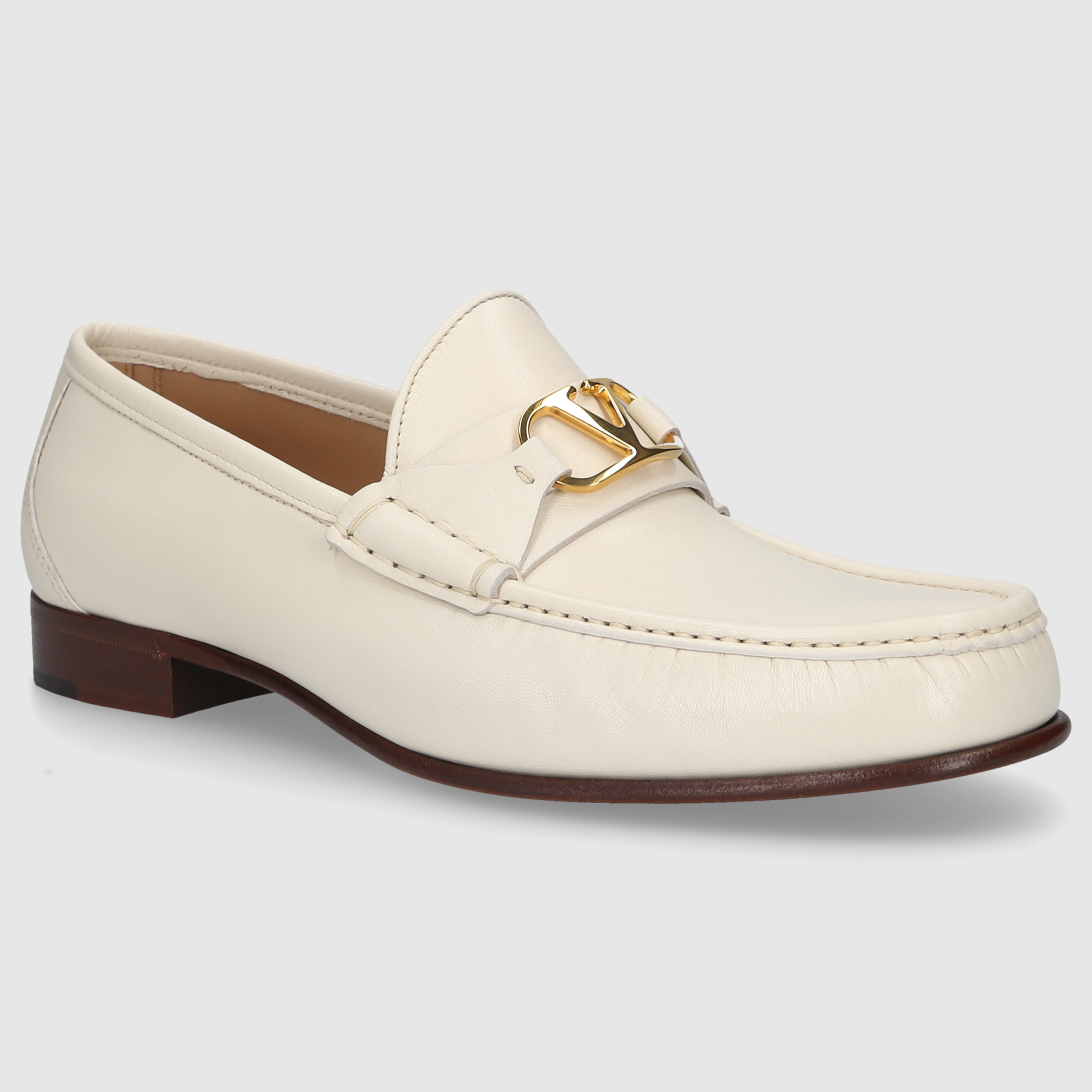 Valentino Garavani Herren Mokkasins 6Y2S0J68VMH ECRU