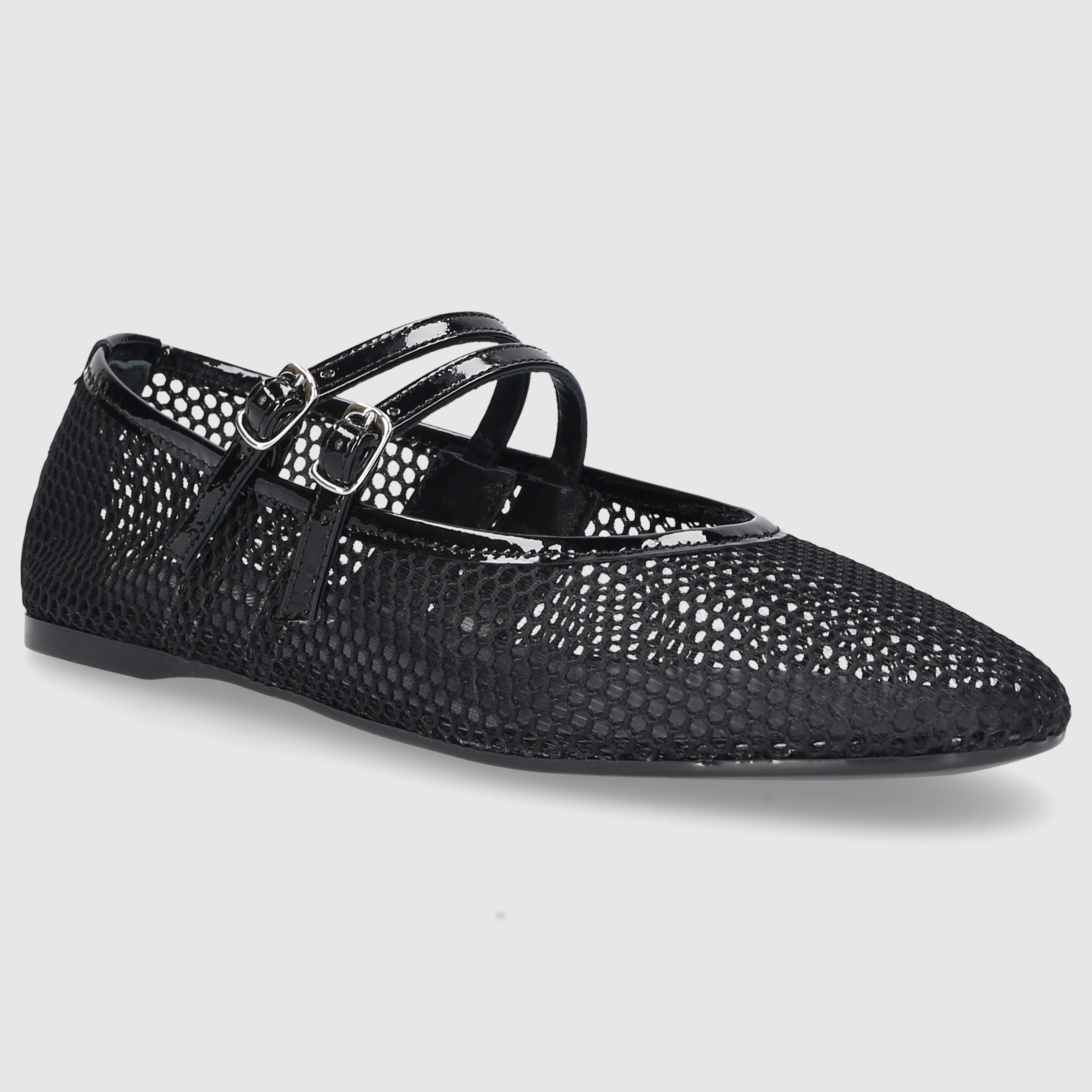 Guglielmo Rotta Damen Ballerinas 52160057 SCHWARZ