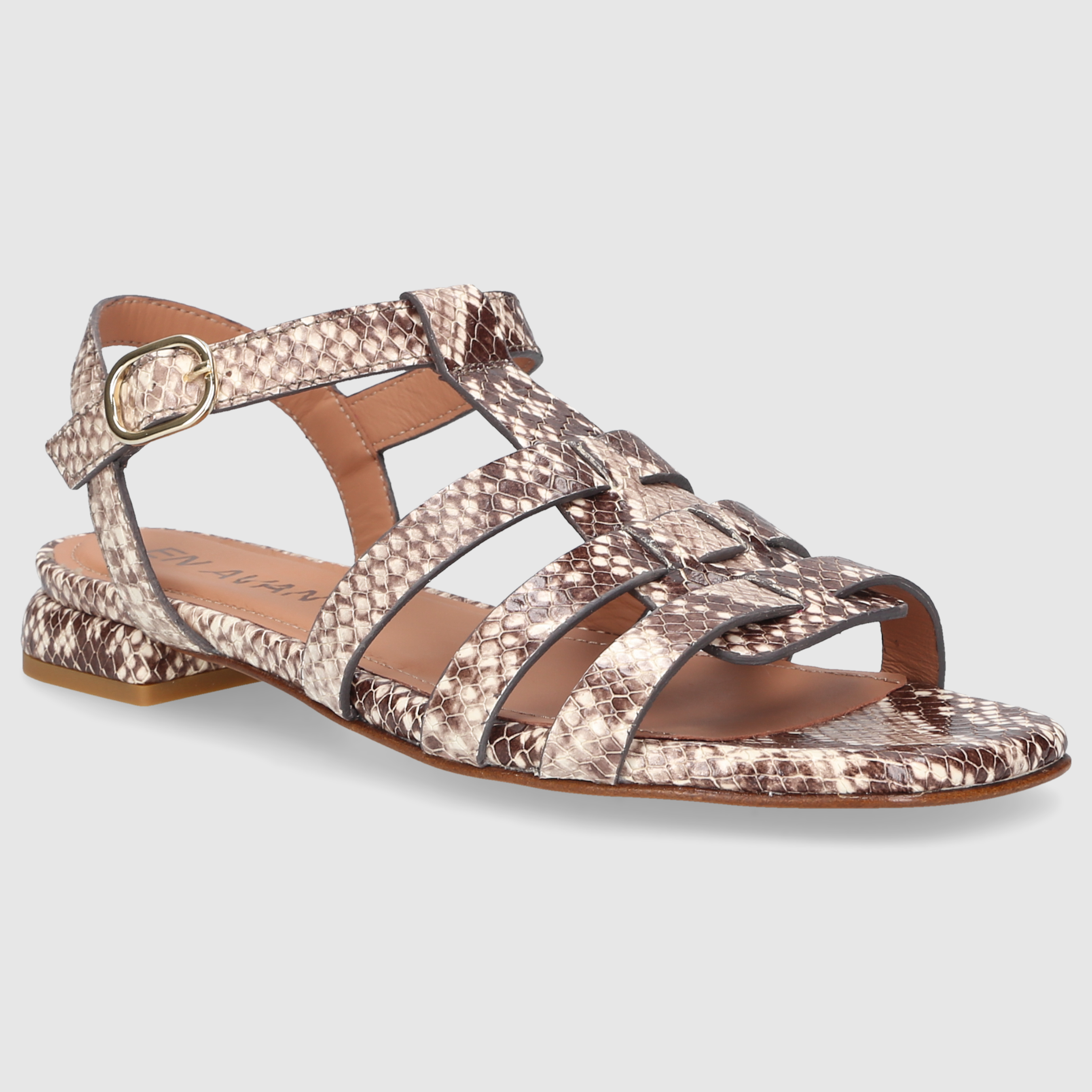 EN AVANT Women's Sandals 566 BROWN-COMBI