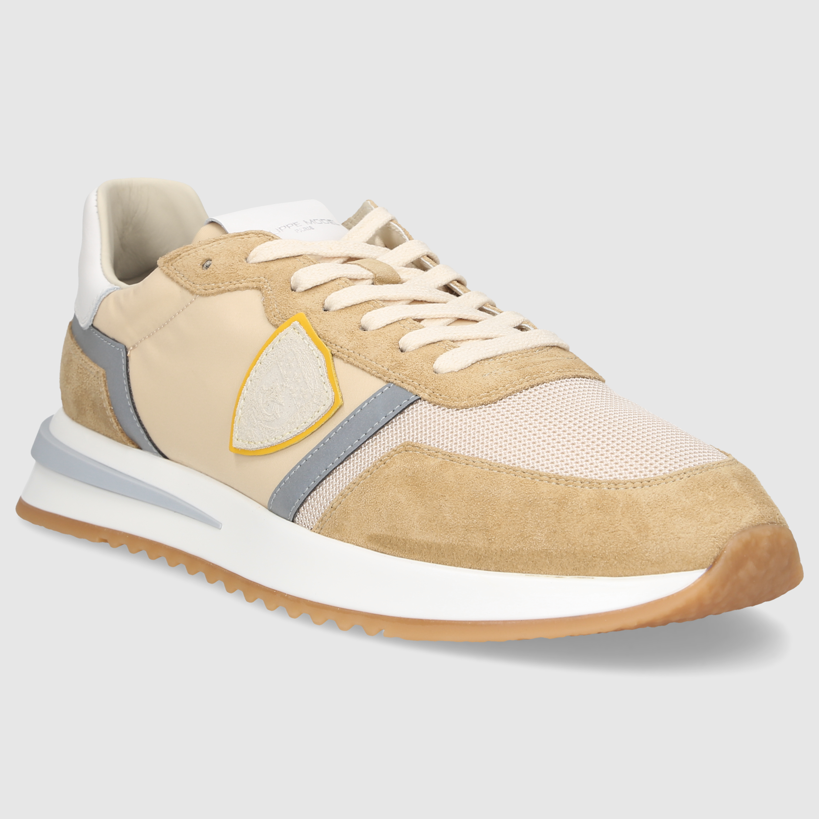 Philippe Model Herren Sneaker TYLU BEIGE-GELB