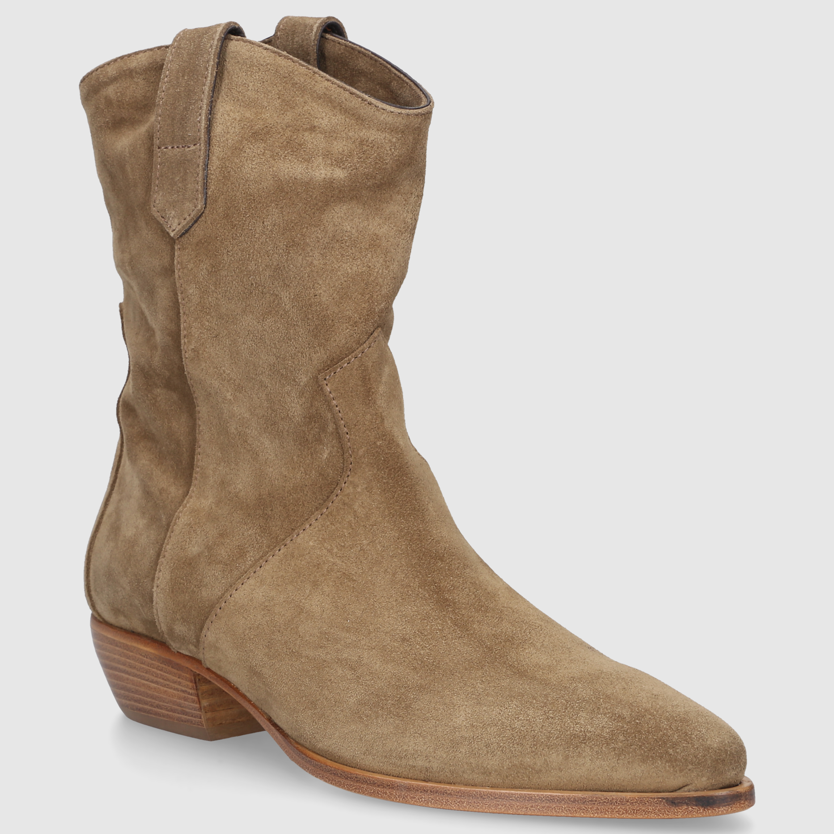 Elia Maurizi Damen Stiefel 1075 BRAUN