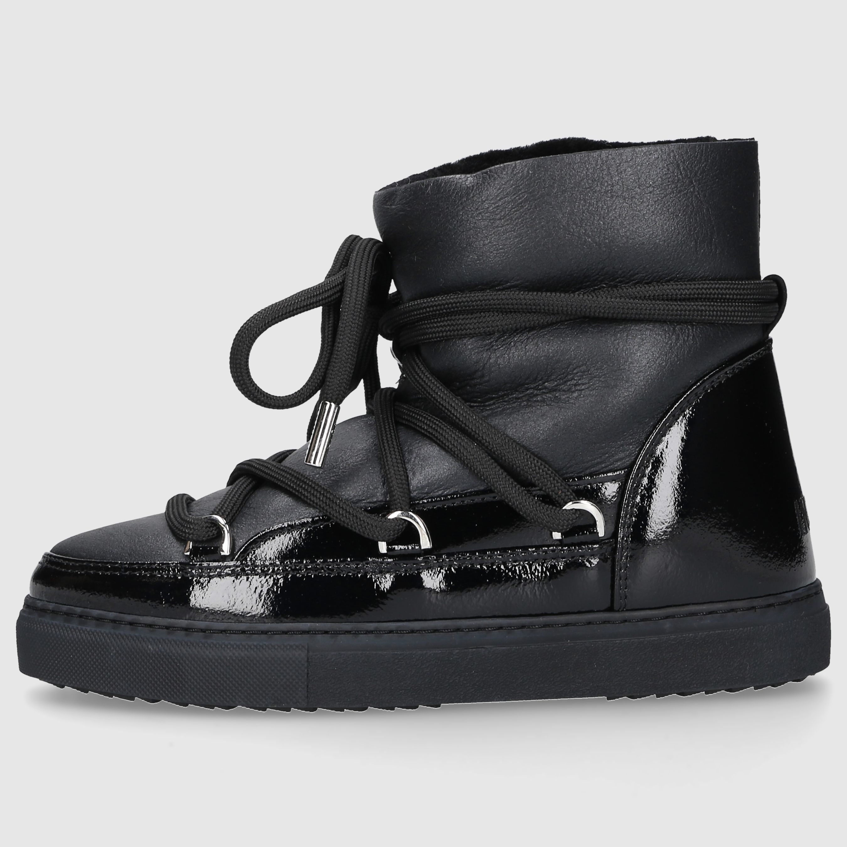 Inuikii Damen Boot GLOSS Black