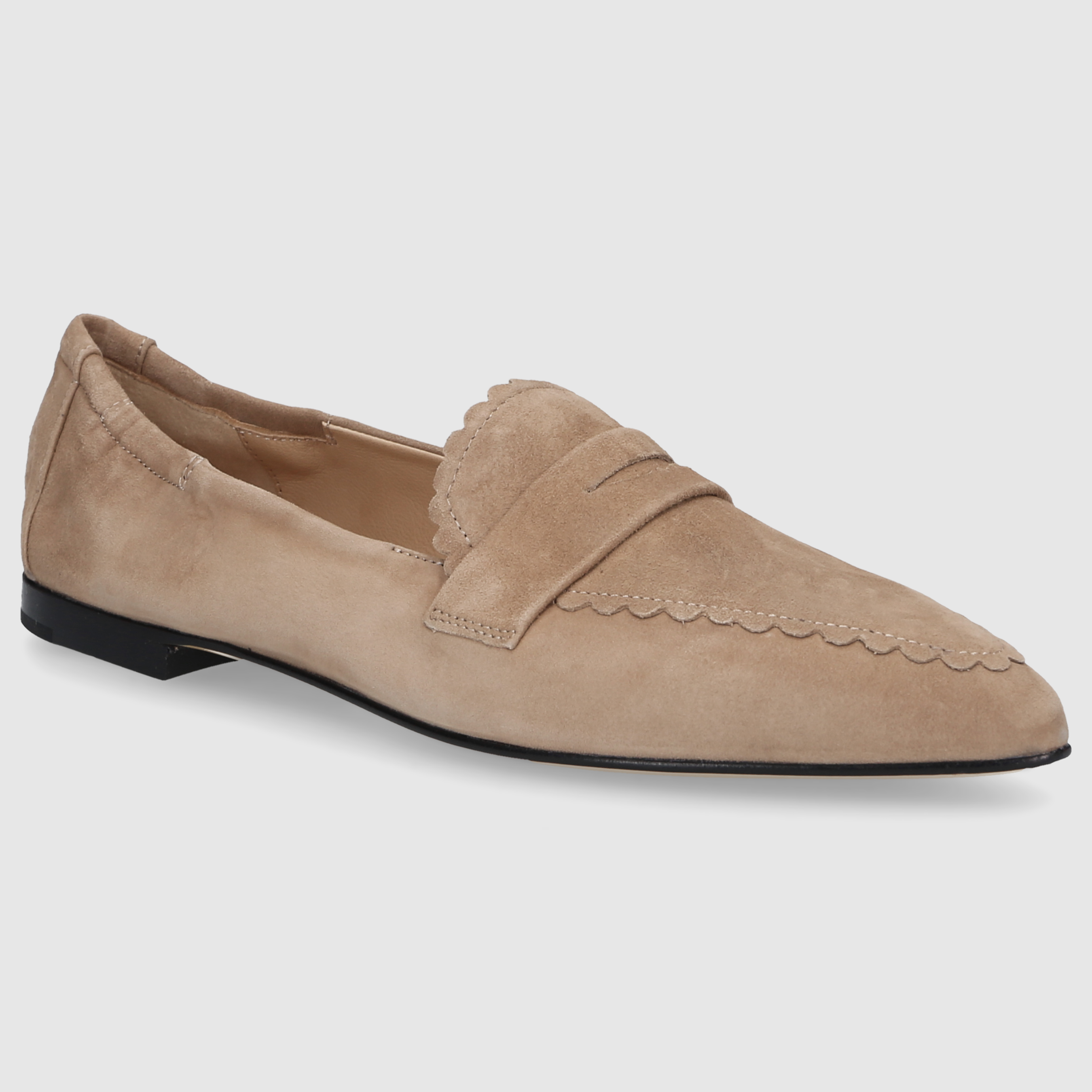 Pomme D`OR Damen Ballerinas 0811 HL BRAUN