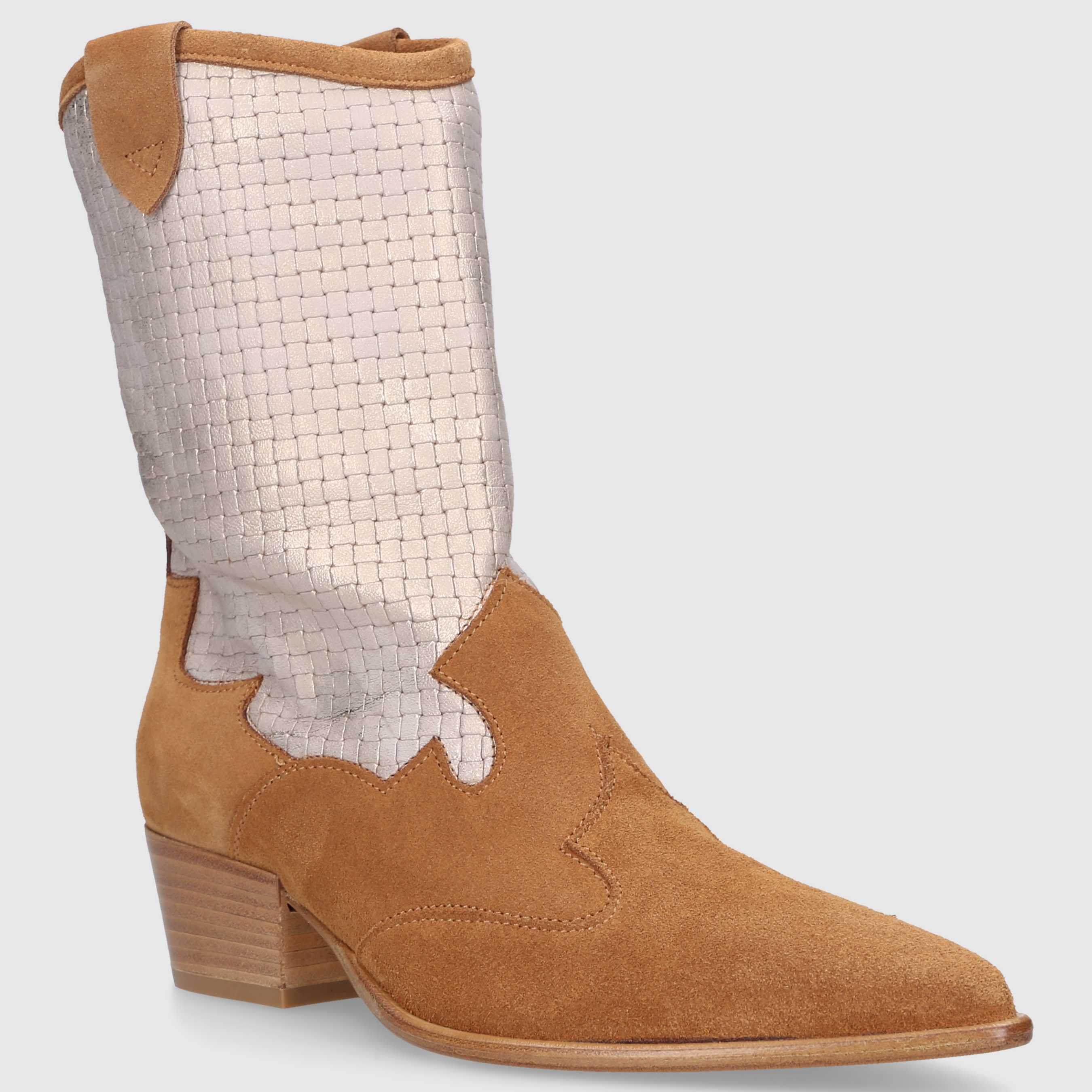 EN AVANT Damen Stiefeletten 2615 BRAUN-BEIGE