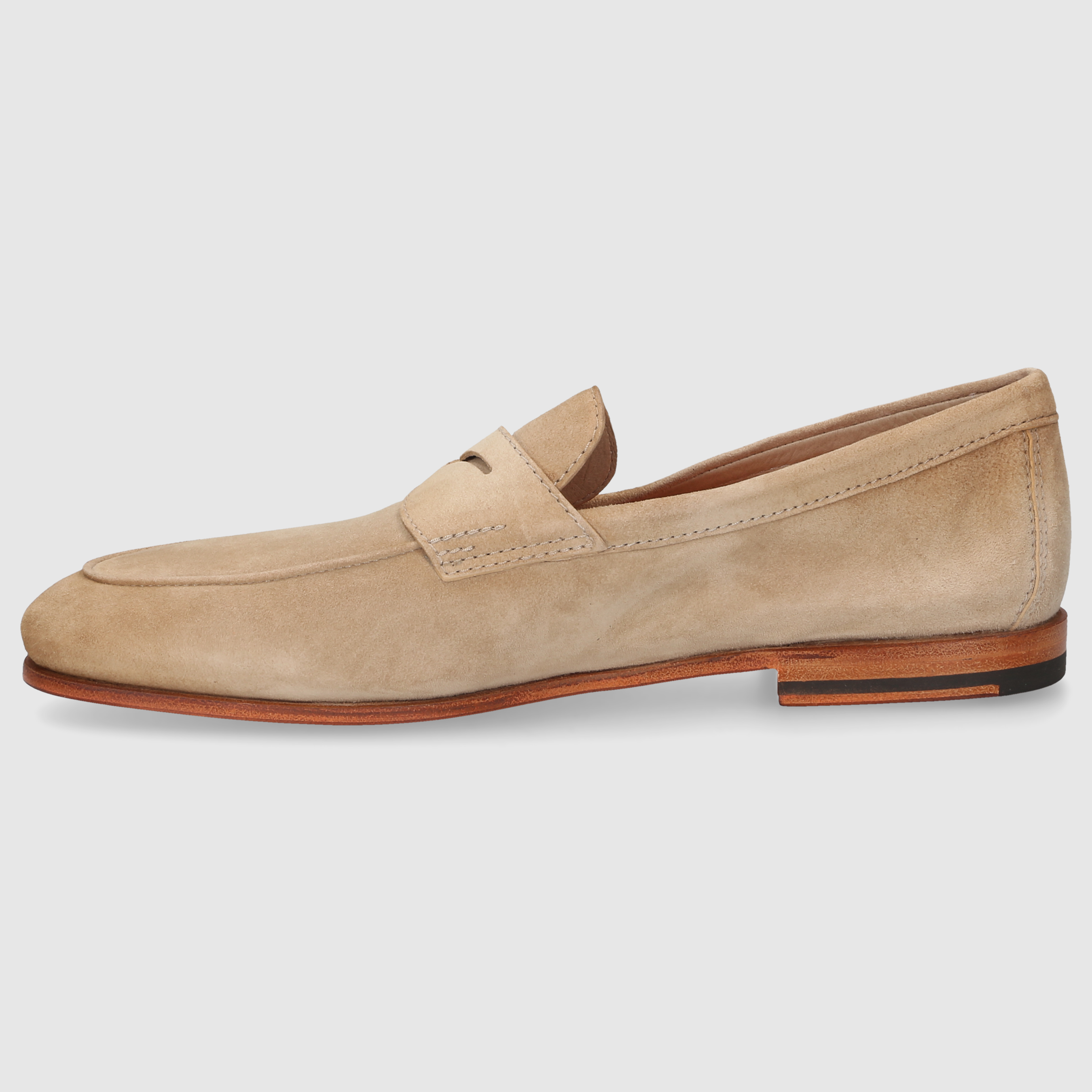 Santoni Men's Moccasins MCNC18837SA4SEAA HL BROWN