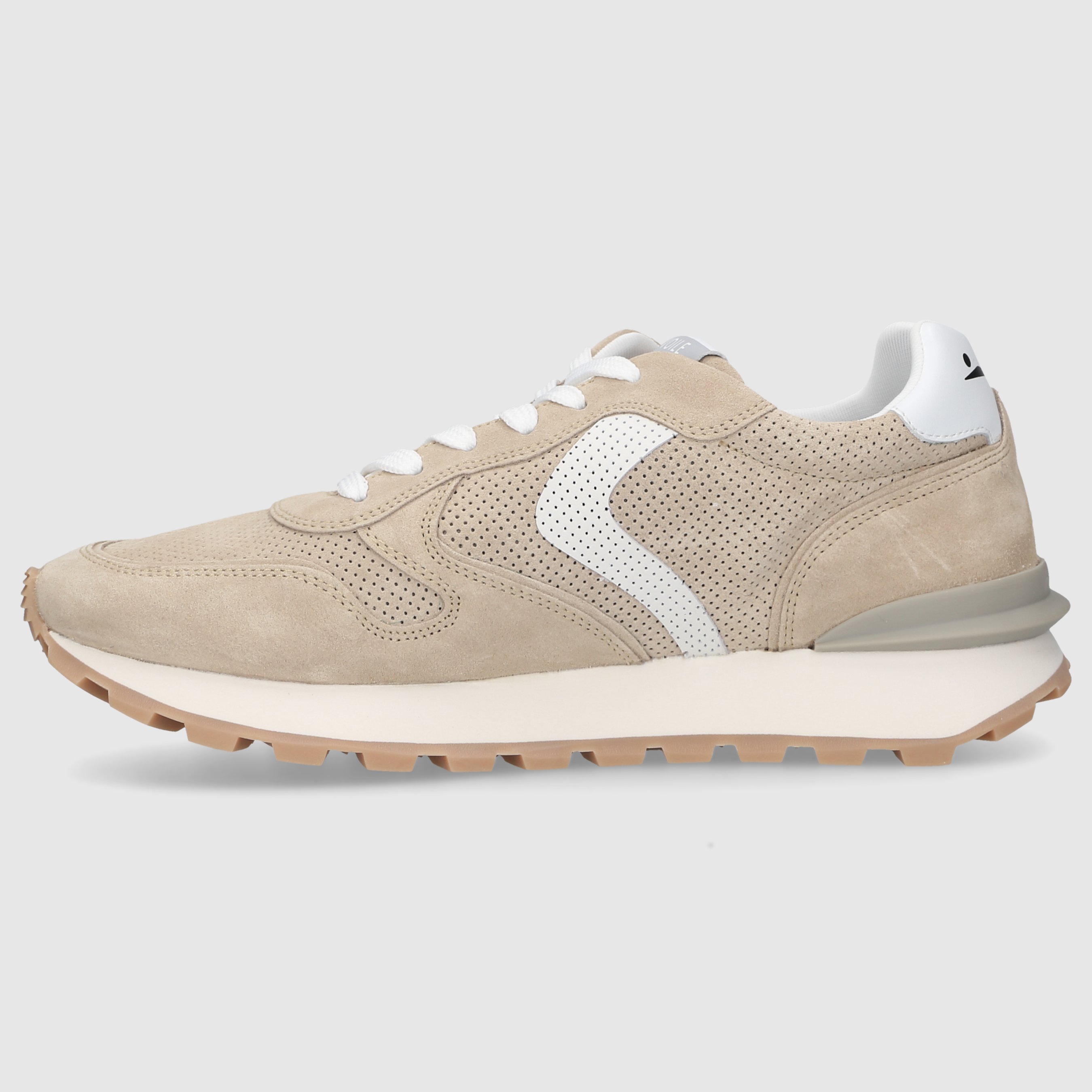 Voile Blanche men's sneaker PARIS BEIGE-WHITE