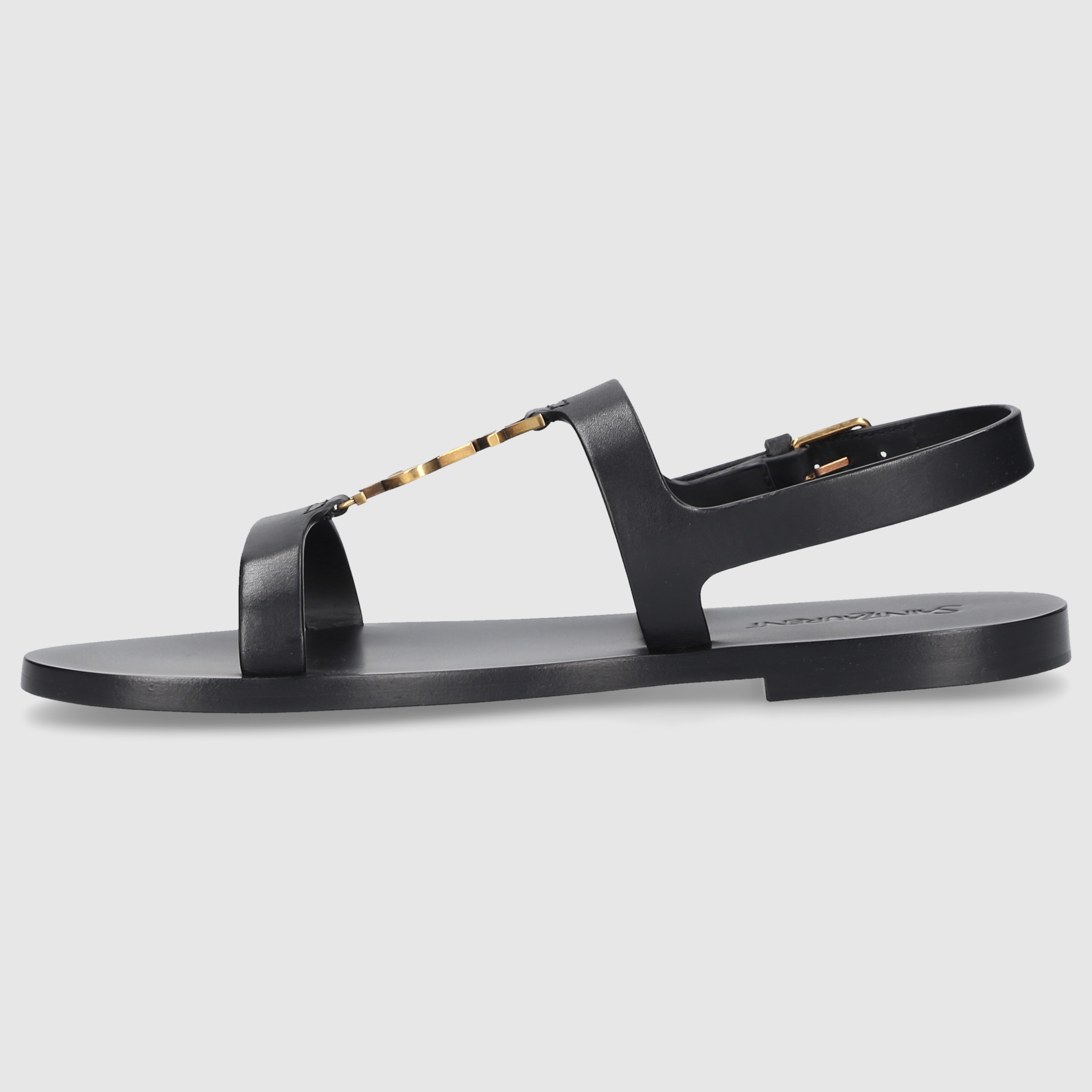 Saint Laurent W SANDALS FLAT 818294 Black
