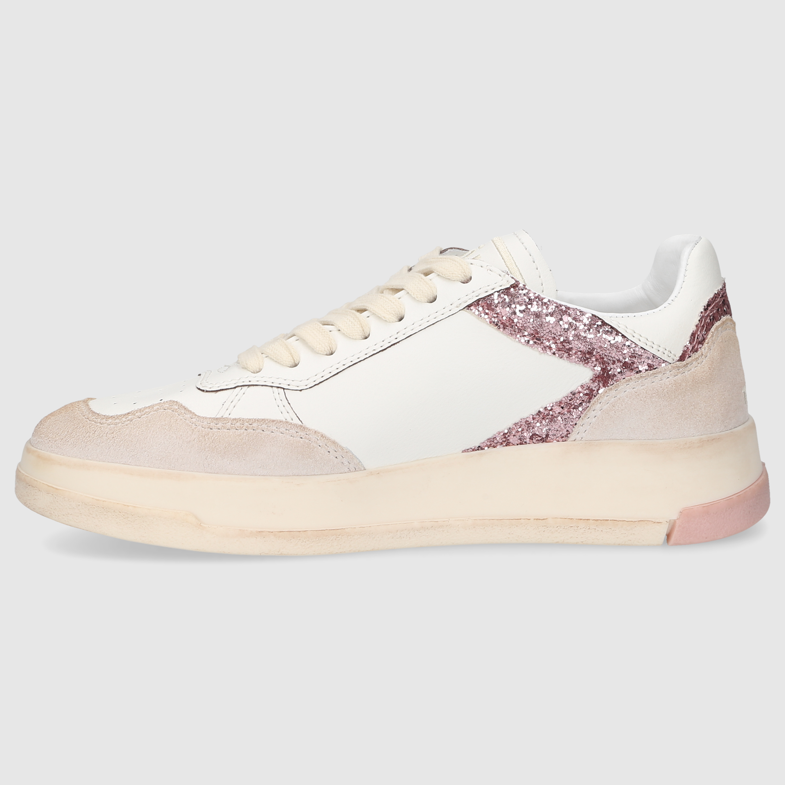 GHOUD Damen Sneaker TBLWLS37 WEISS-ROSA