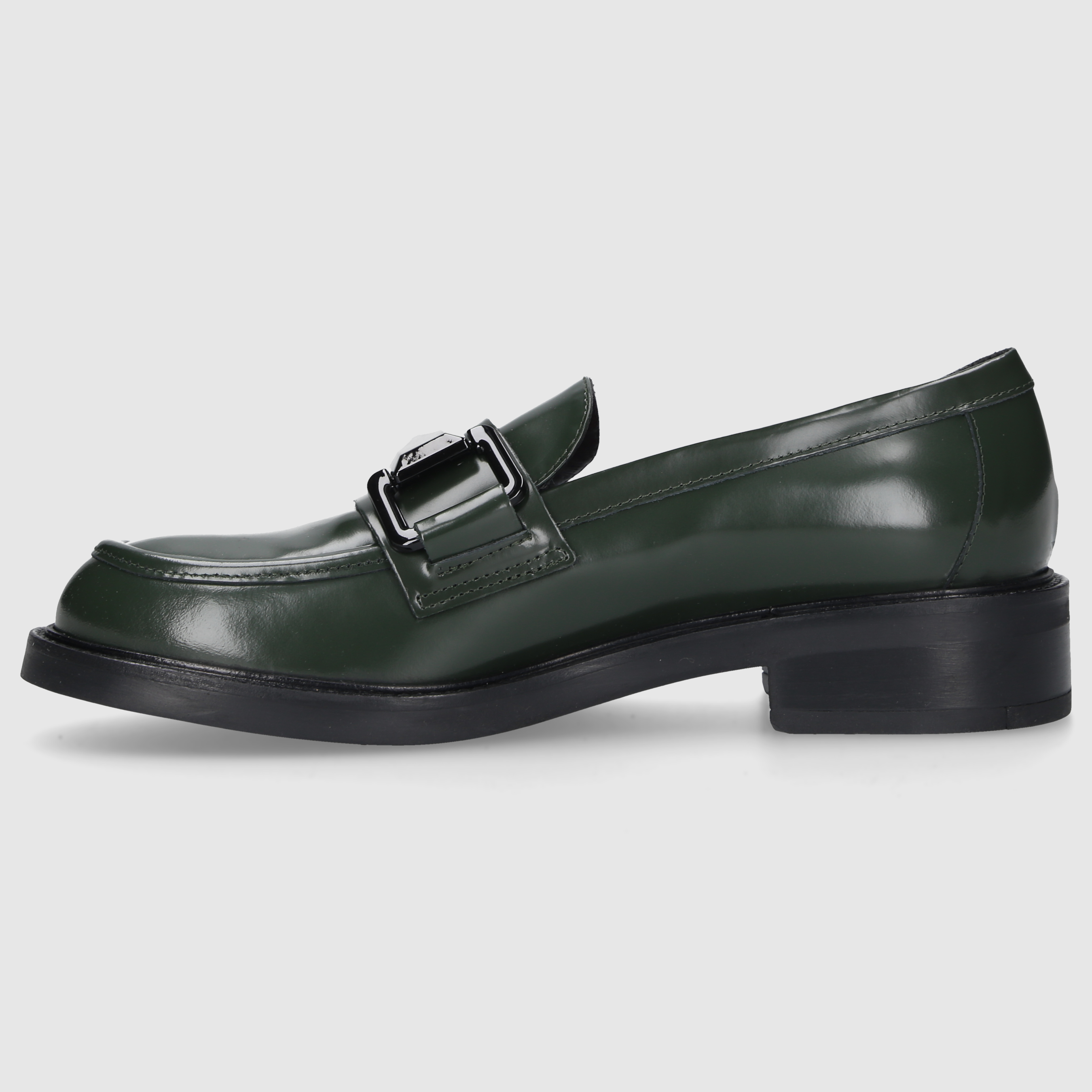 Bruglia women's moccasins 9107 DK-GREEN