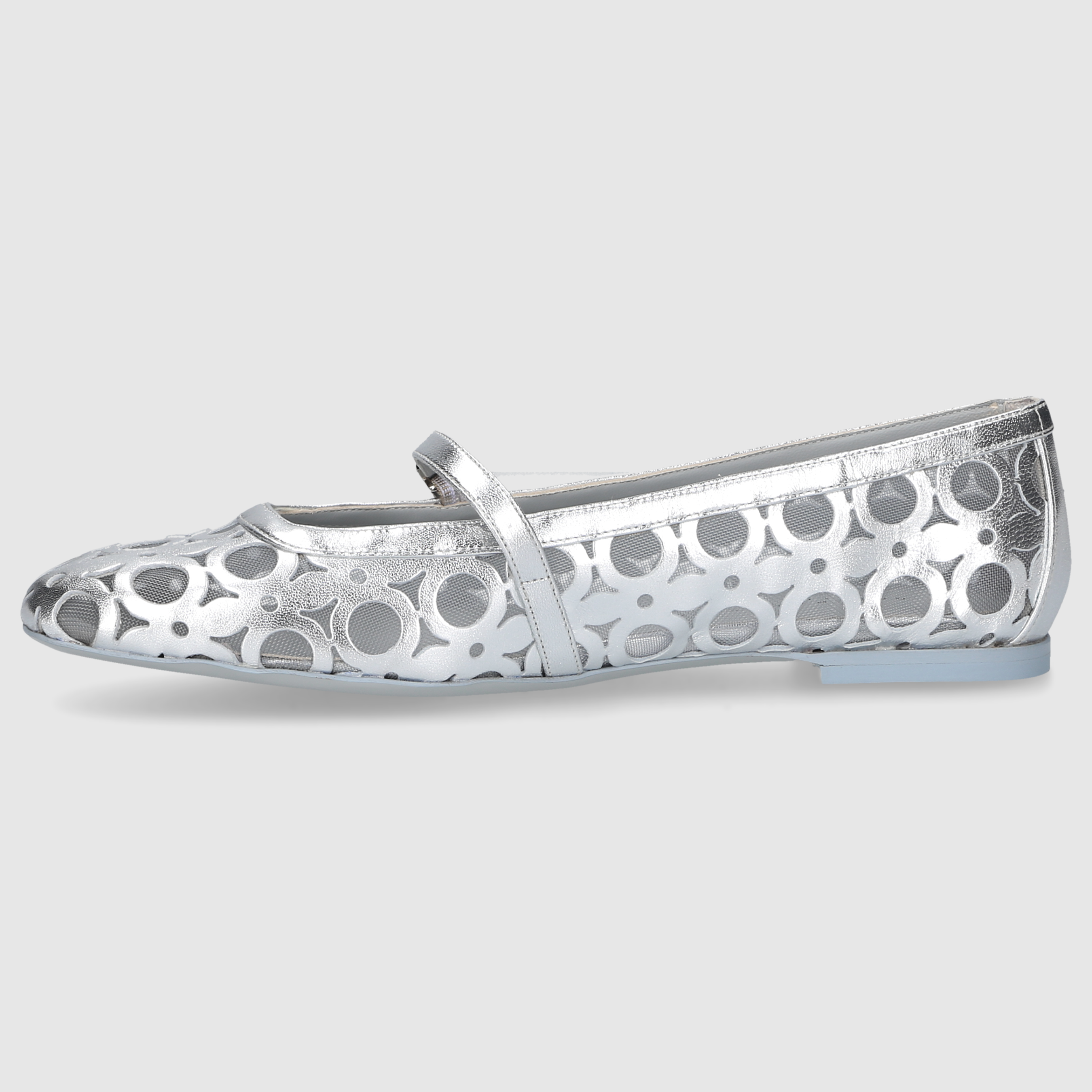 Roberto Festa Damen Ballerinas BESSEL SILBER