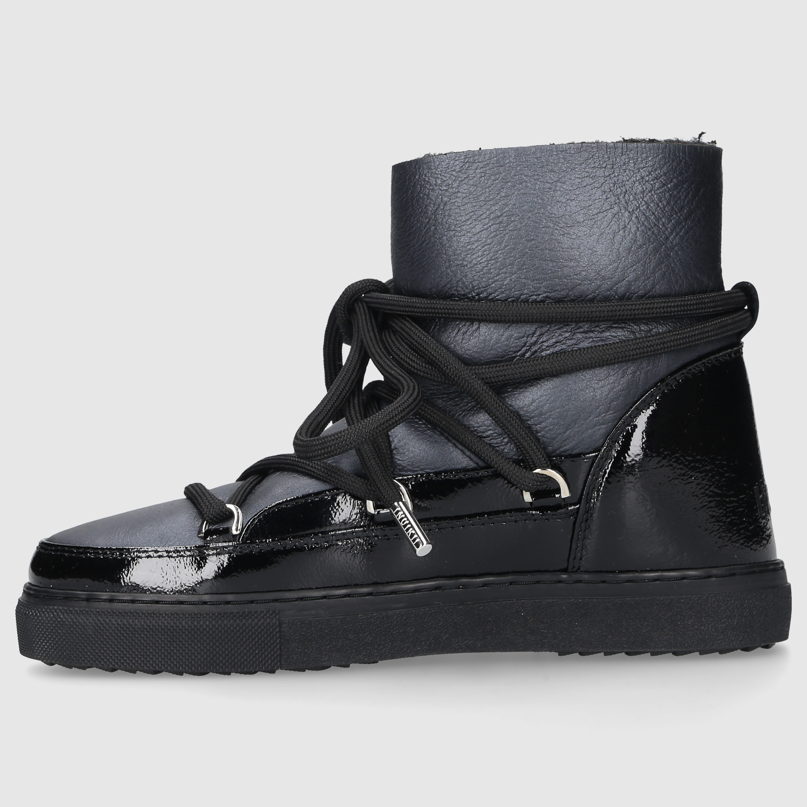 INUIKII Damen Stiefeletten 75202 SCHWARZ