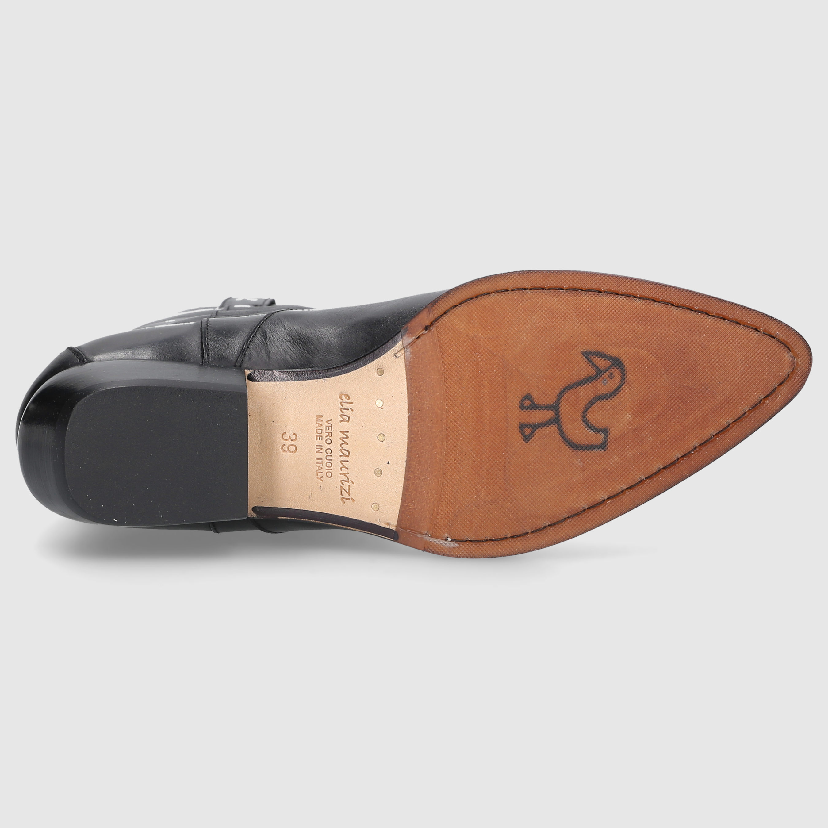 Elia Maurizi Damen Stiefel 1089 SCHWARZ