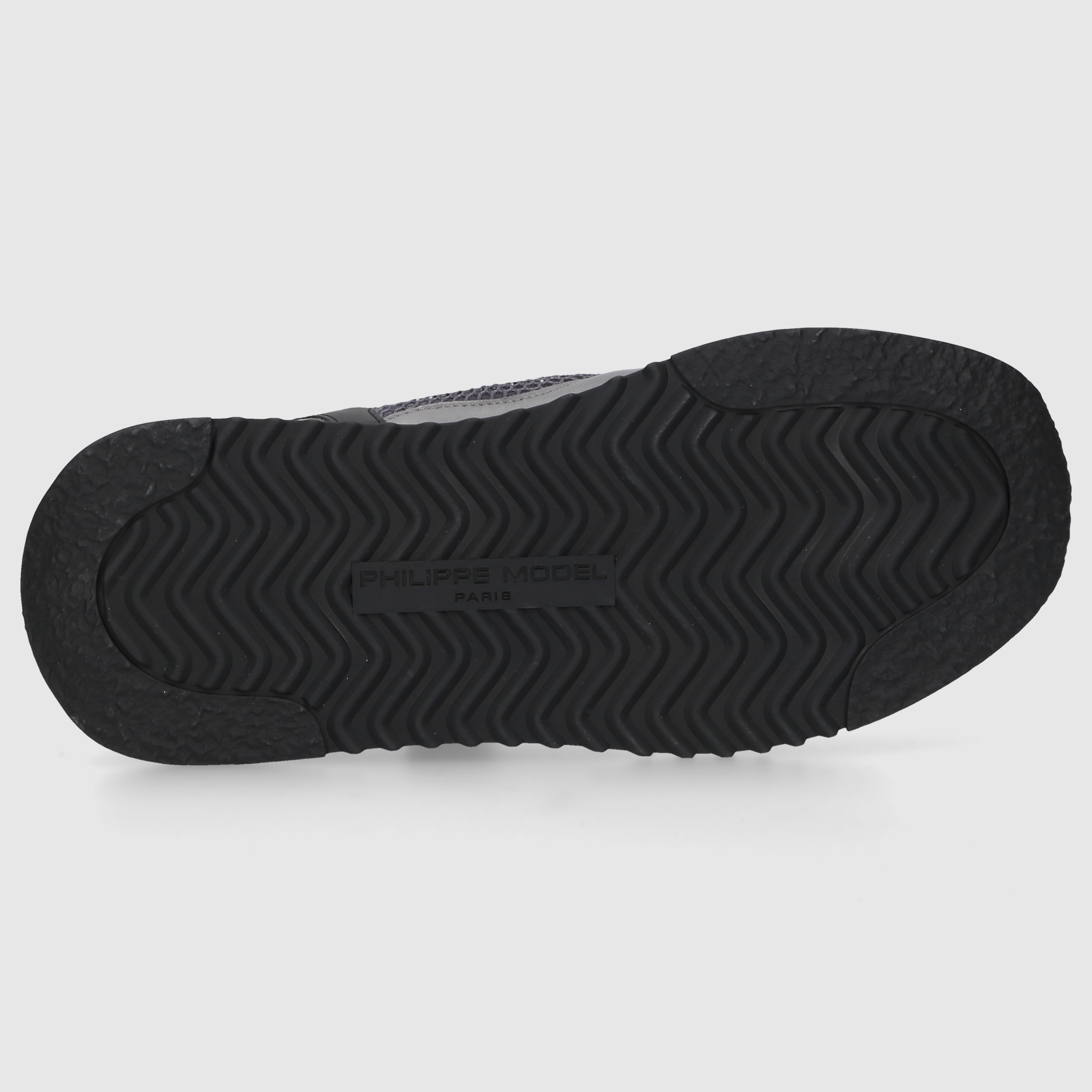 Philippe Model Herren Sneaker OLYMPIQUE LOW MAN Black/Grey