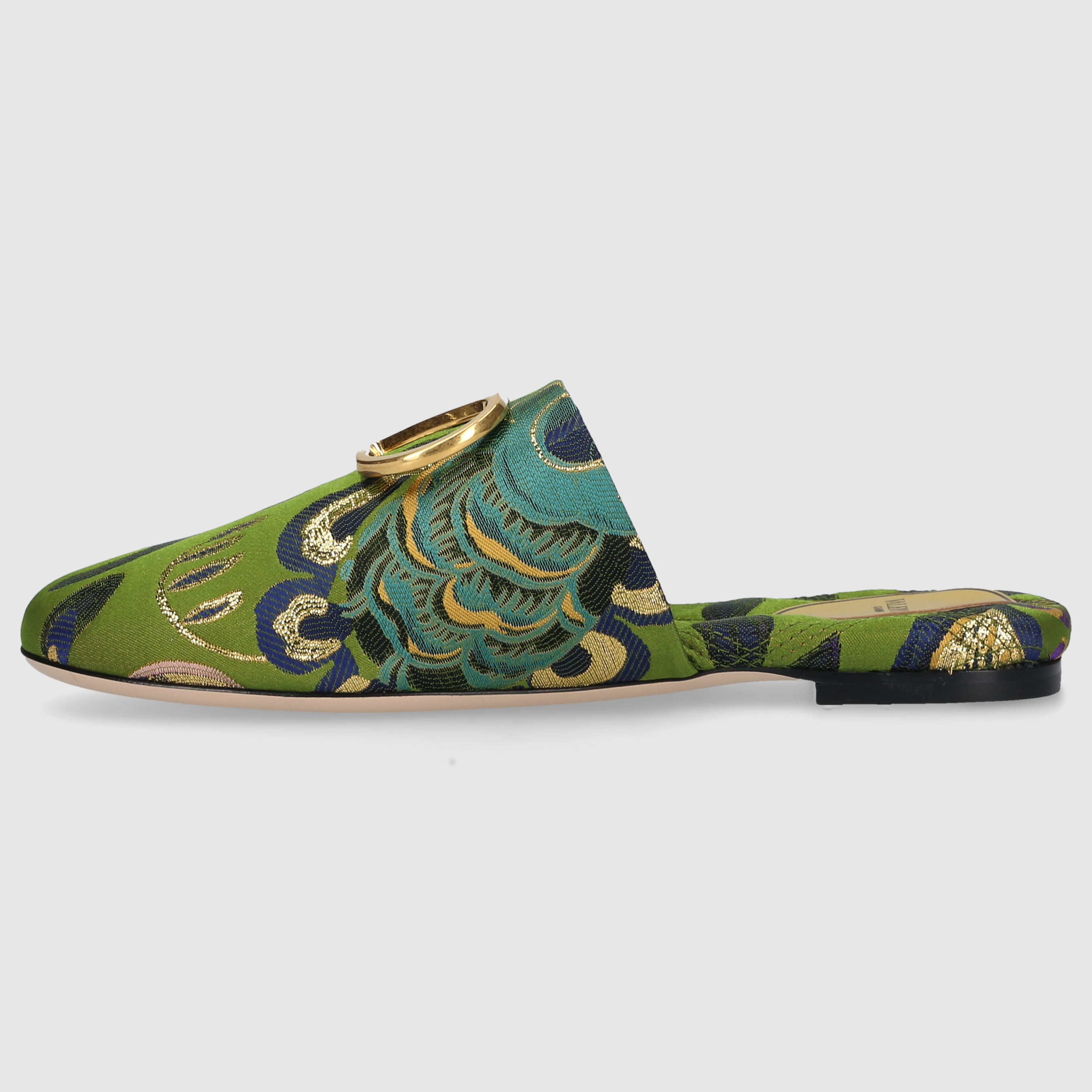 Valentino Garavani W MULES/CLOKS FLAT WS0LJ8 Green