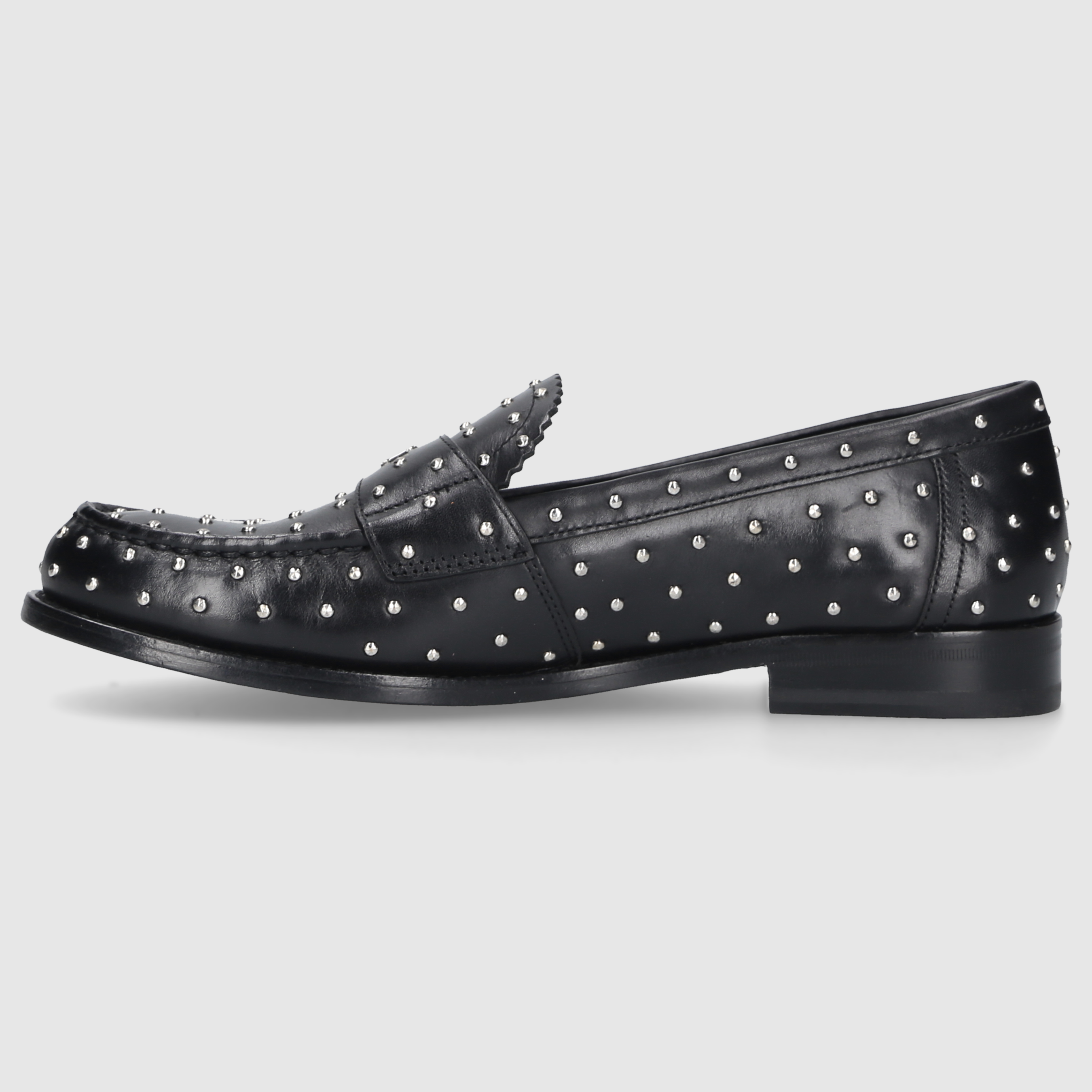 Tory Burch women's loafer 159881 calfskin studs black