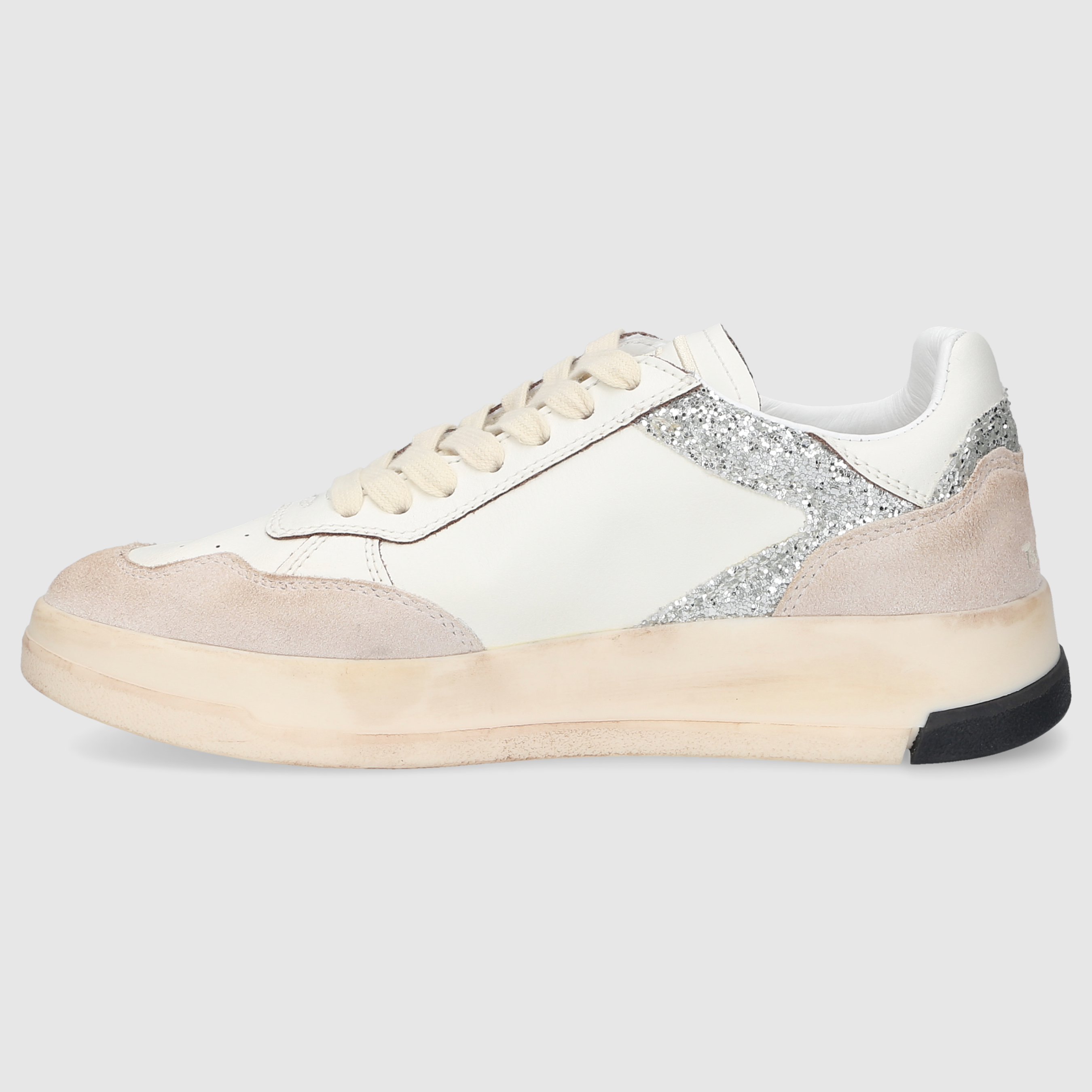 GHOUD women's sneaker TBLWLS36 WHITE-SILVER