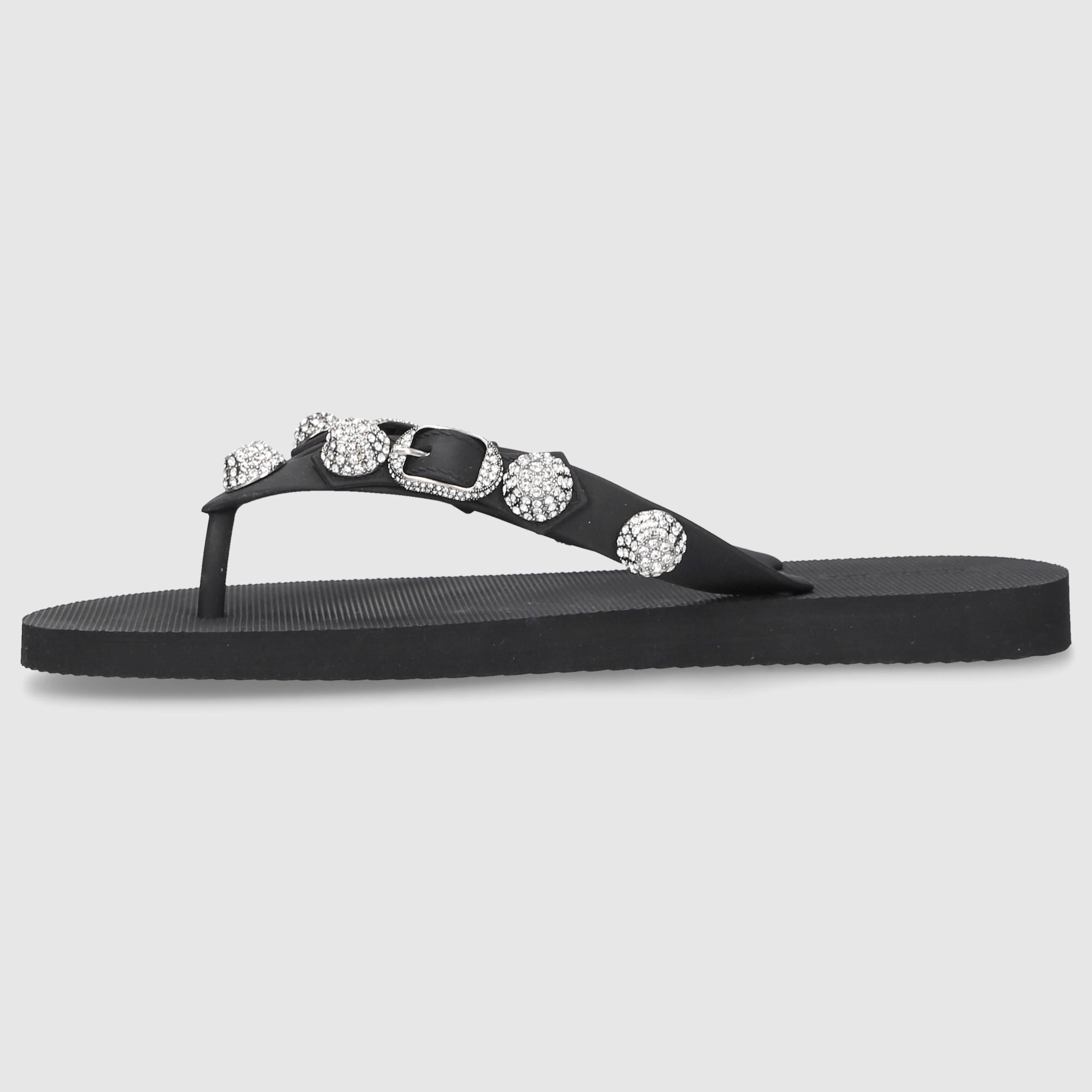 Balenciaga Damen Badeschuhe 784853 Schwarz