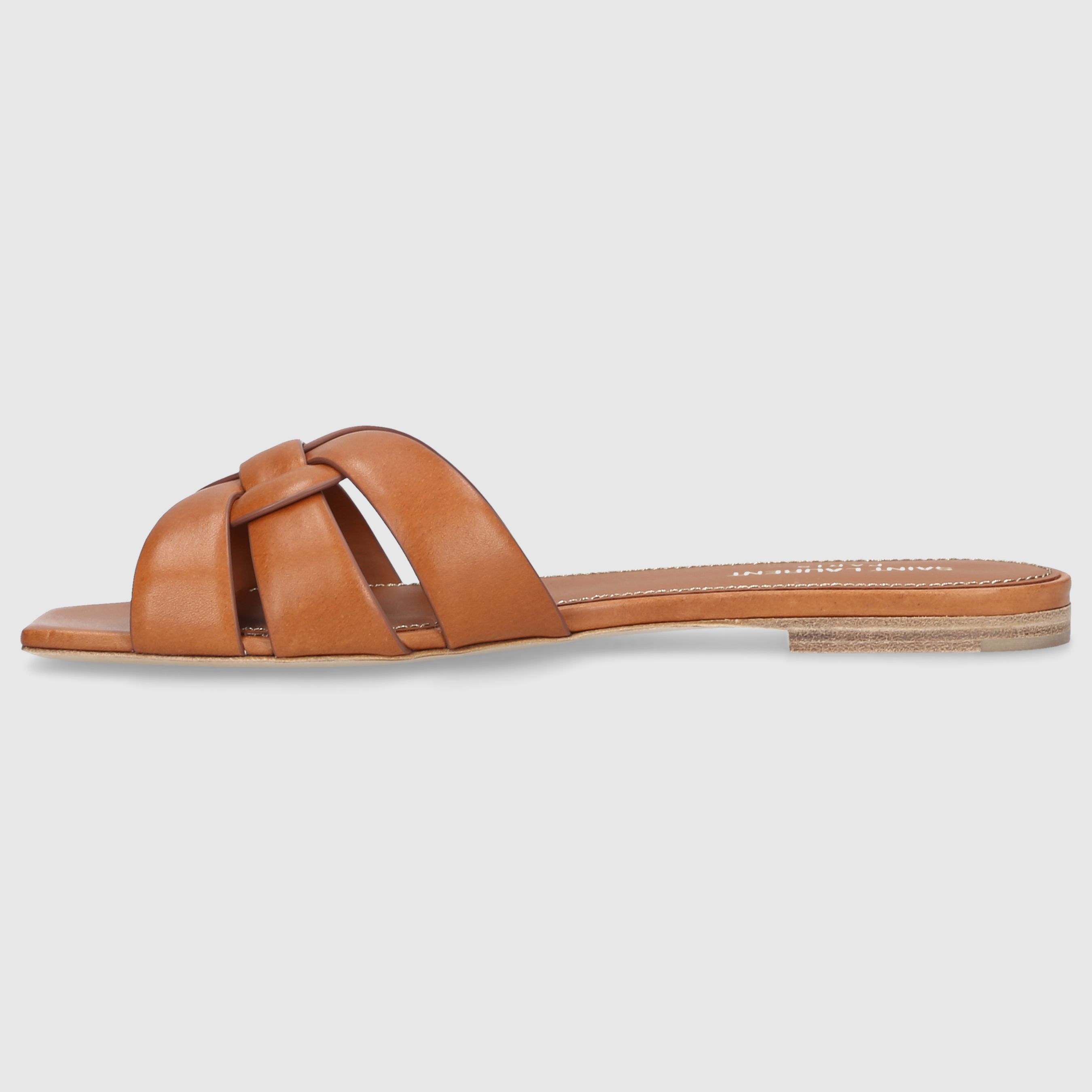 Saint Laurent Damen Clogs 571952 Braun