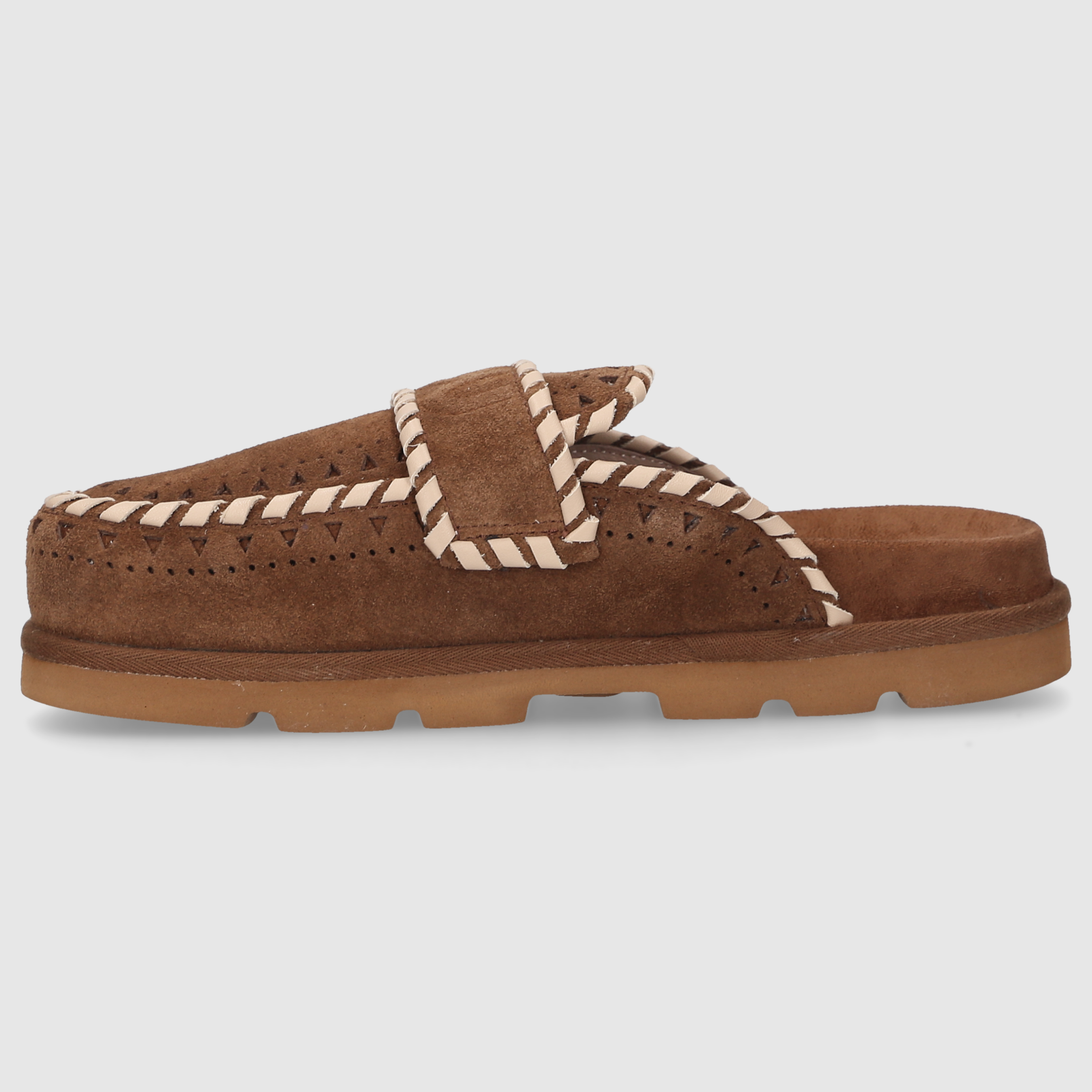MOU Damen Sandalen 631007A BRAUN