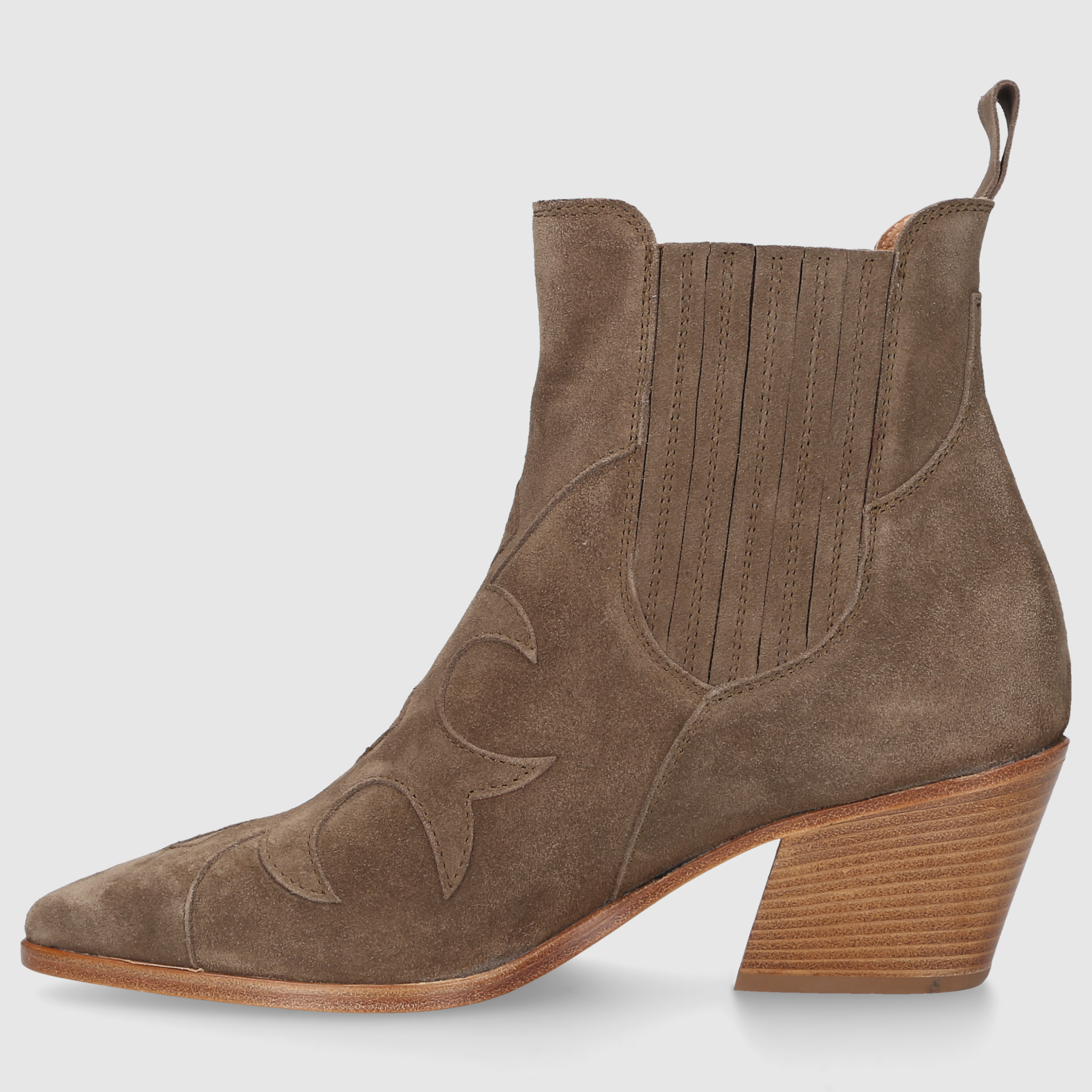 Elia Maurizi women's ankle boots 9912 KHAKI