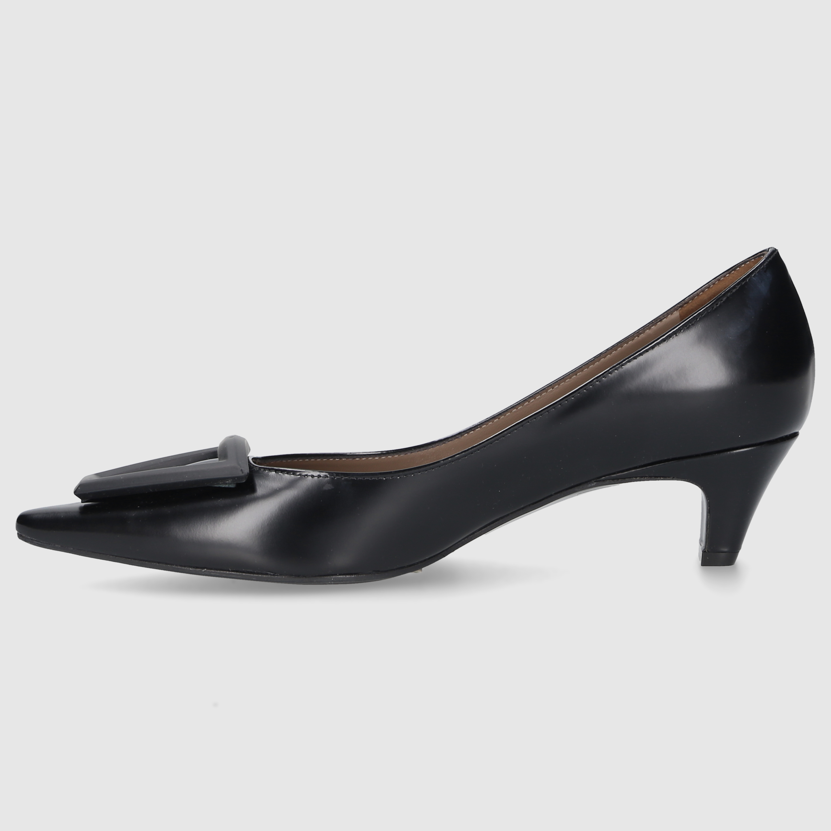 Roberto Festa women's pumps MOON black calfskin