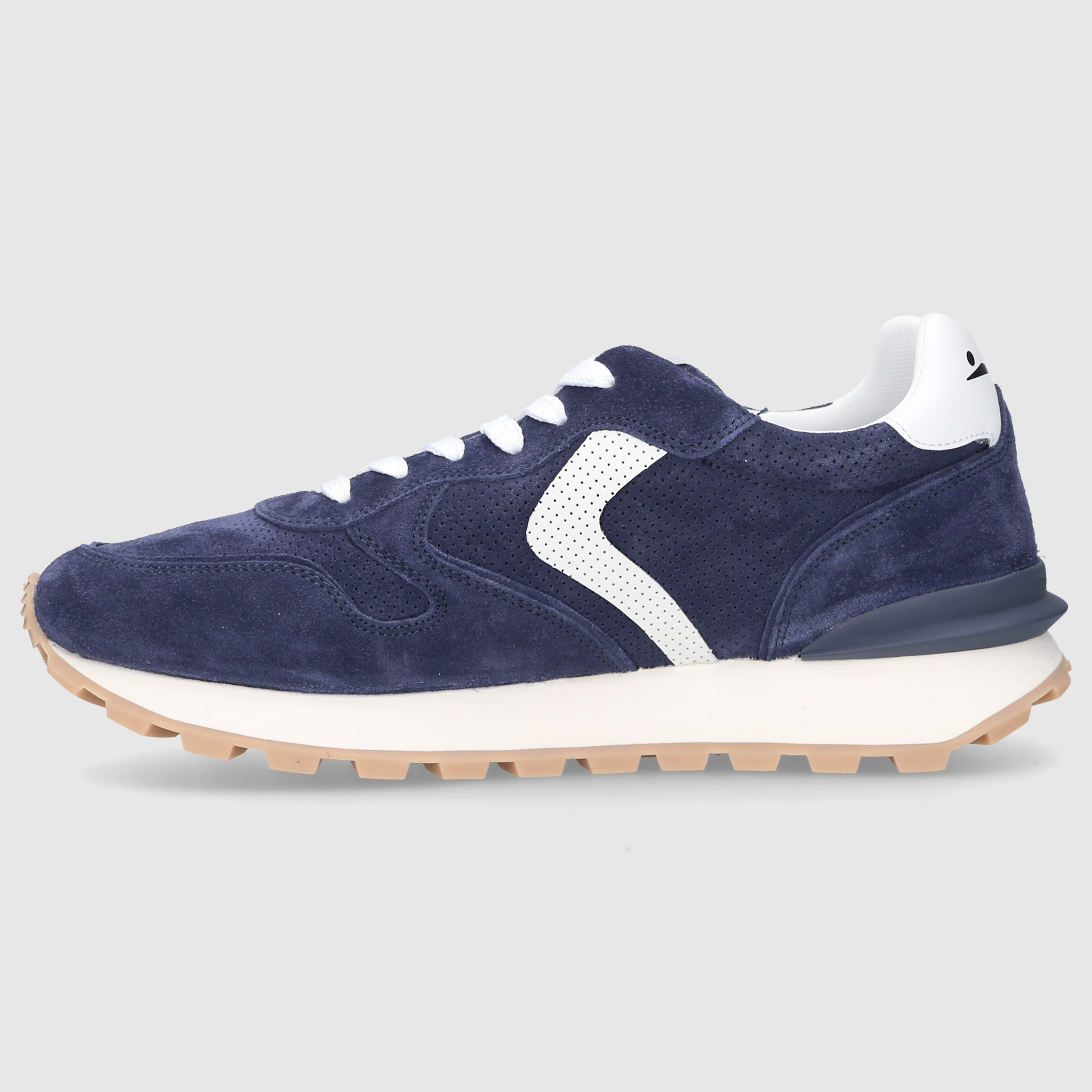 Voile Blanche Herren Sneaker PARIS BLAU-WEISS