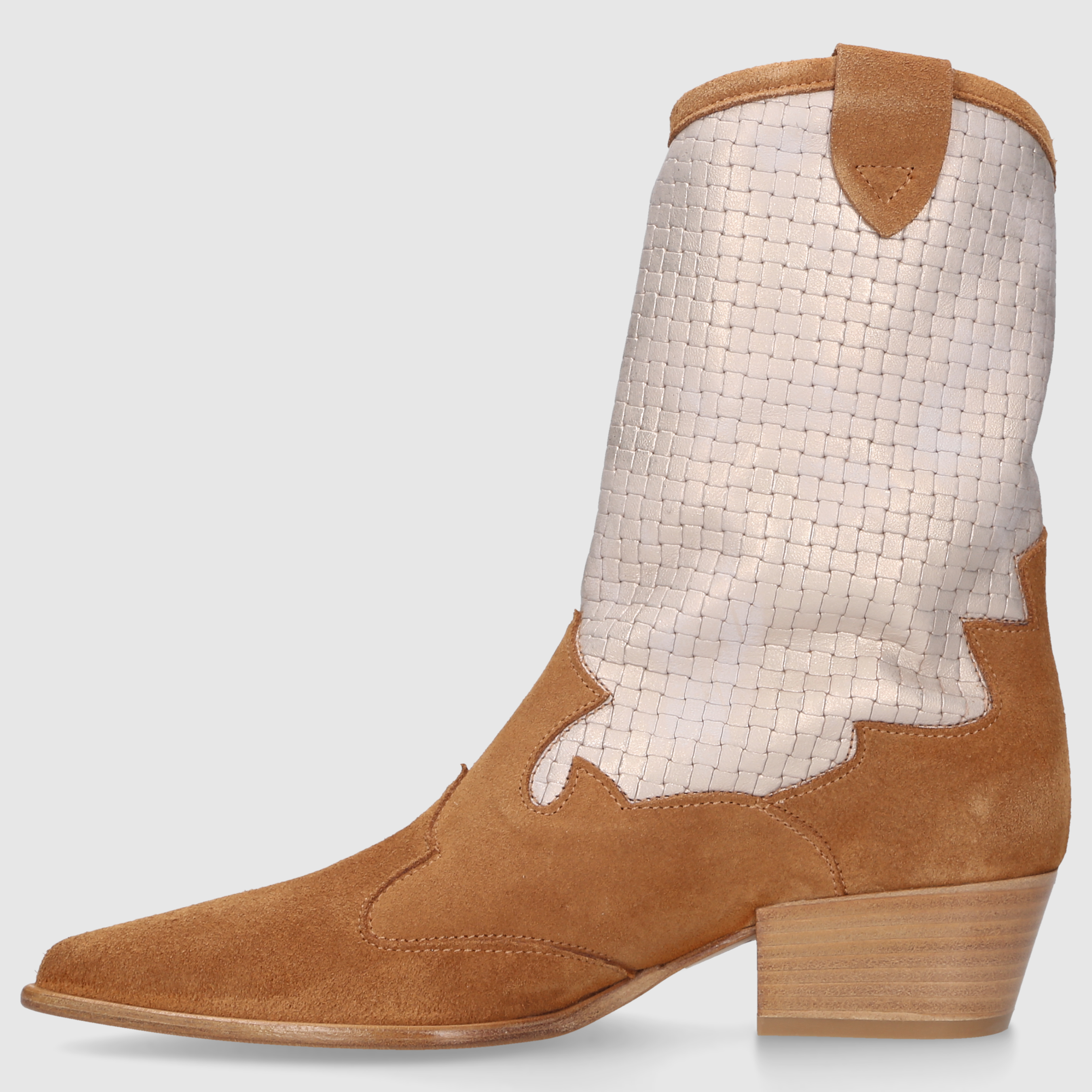 EN AVANT Damen Stiefeletten 2615 BRAUN-BEIGE