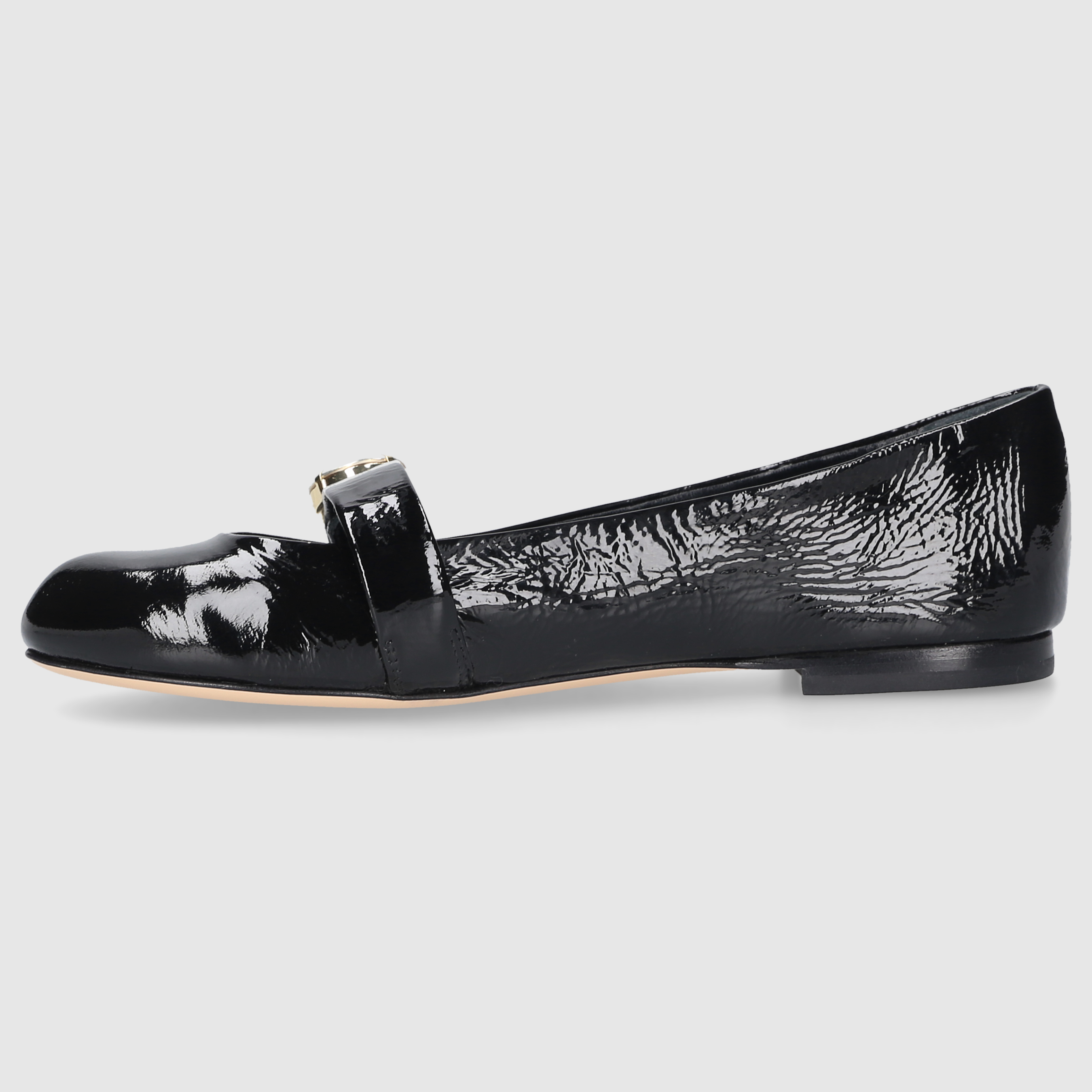 AGL Attilio Giusti Leombruni Damen Ballerinas D544040PCPIUME0000 SCHWARZ
