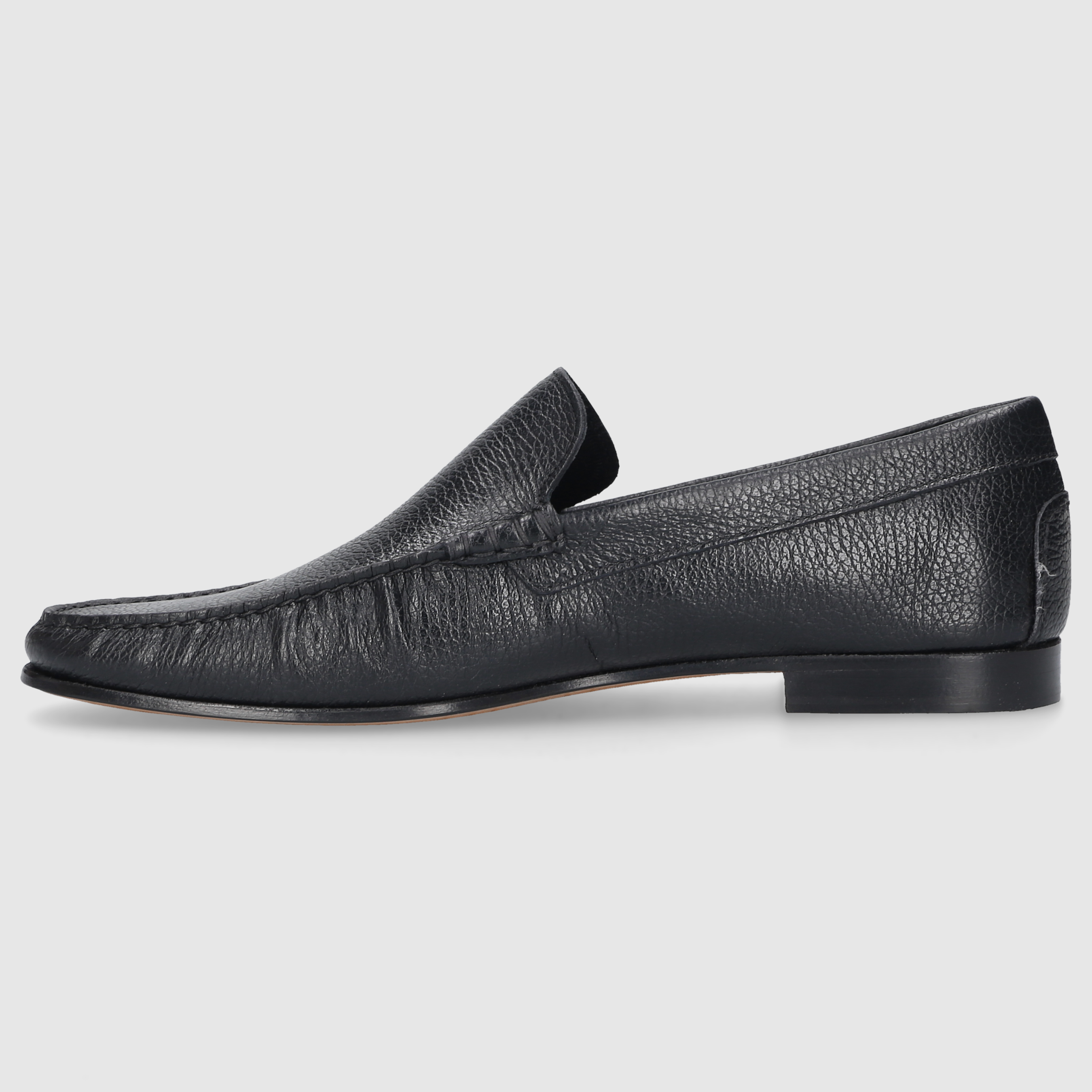 P. Dolce Men's Moccasins U1040001 BLACK