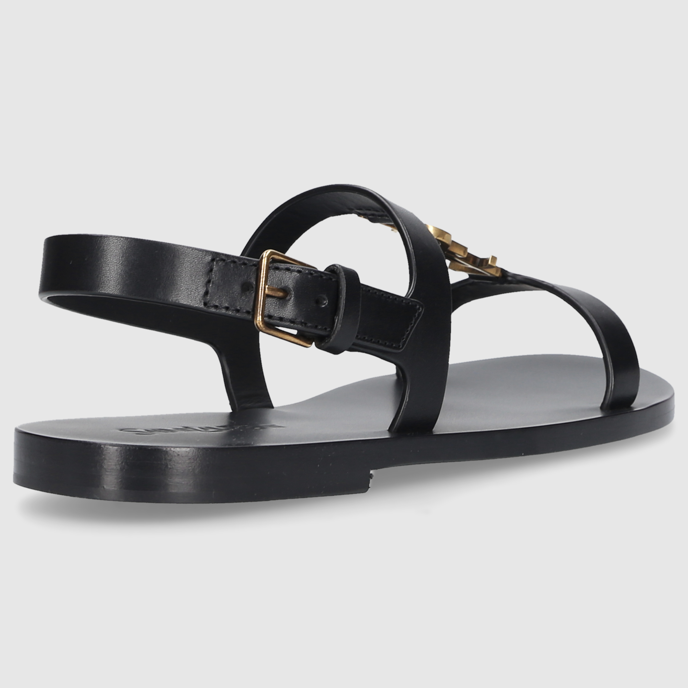 Saint Laurent W SANDALS FLAT 818294 Black