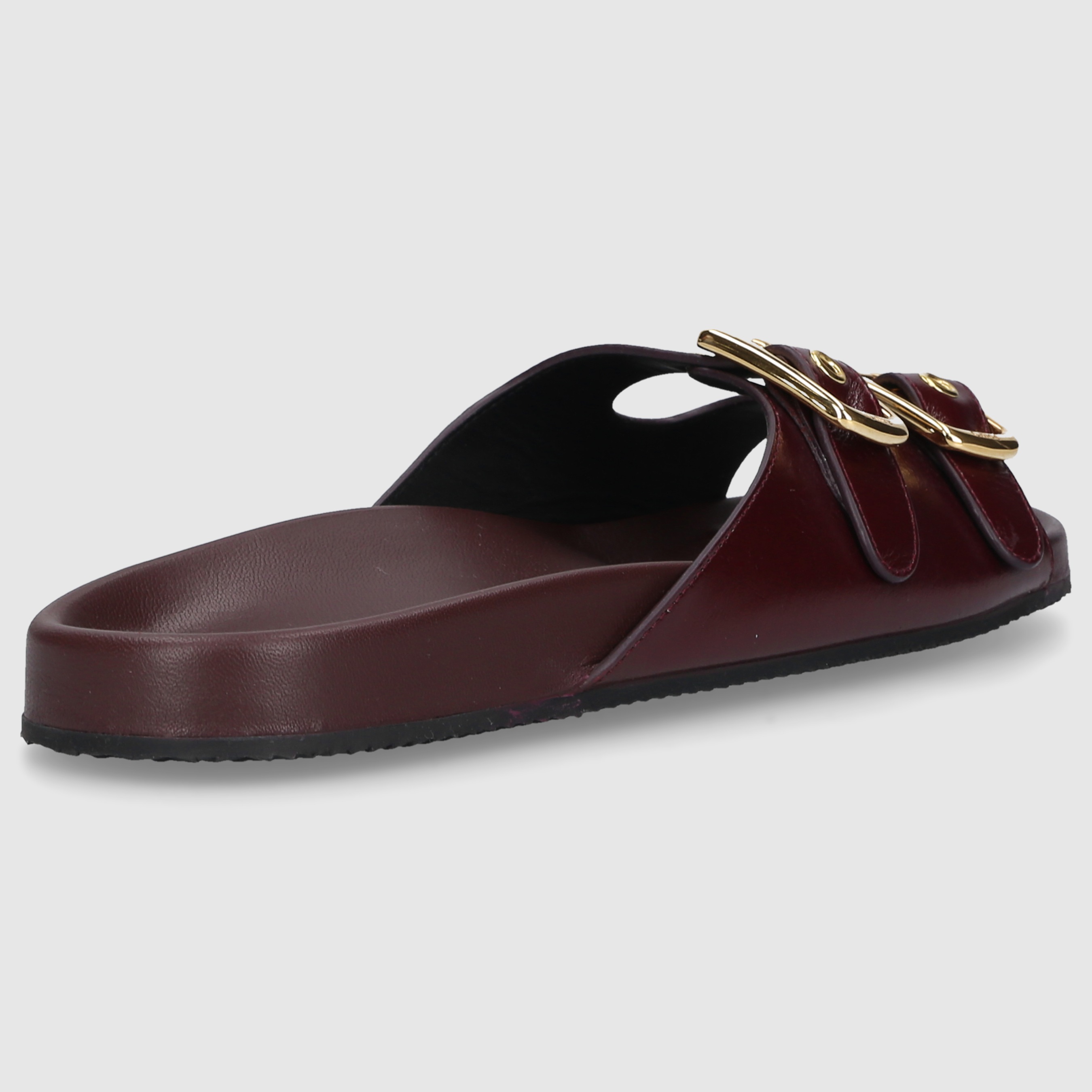 Chloé W MULES/CLOKS FLAT CHC25S08PQJ610 Red