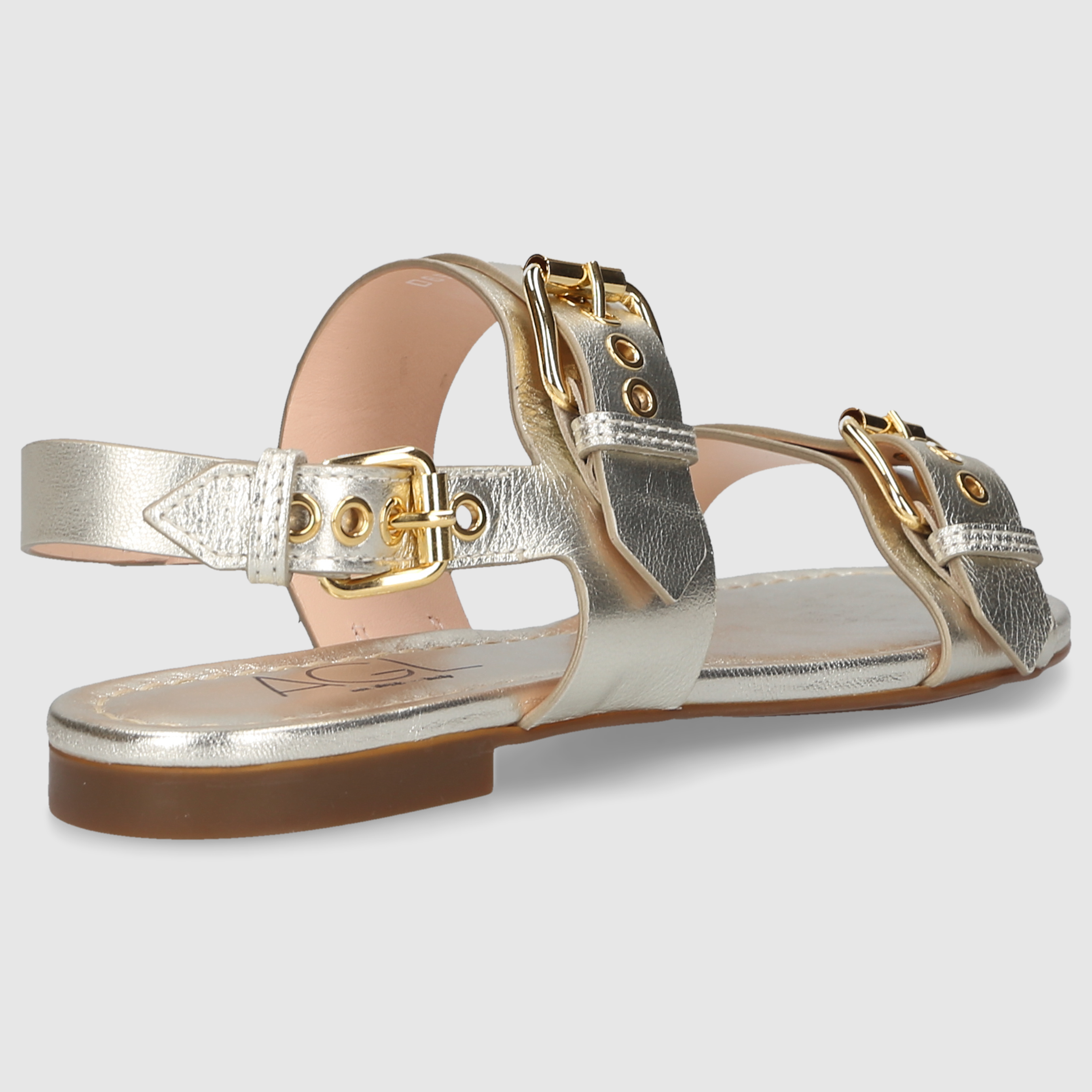 AGL Attilio Giusti Leombruni Damen Sandalen D656074PHFOILE0244 GOLD