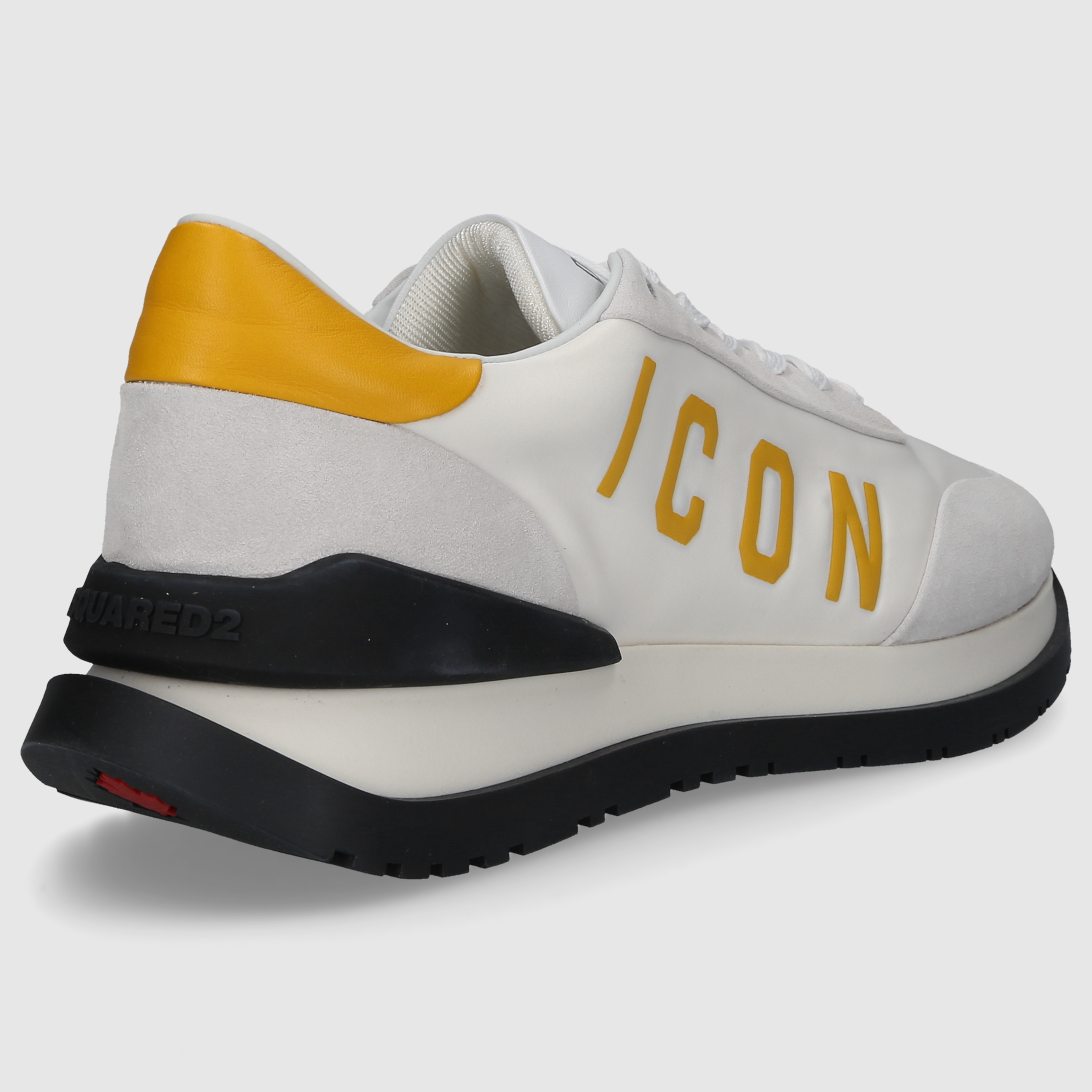 Dsquared2 Men's Sneakers SNM0417 WHITE-YELLOW