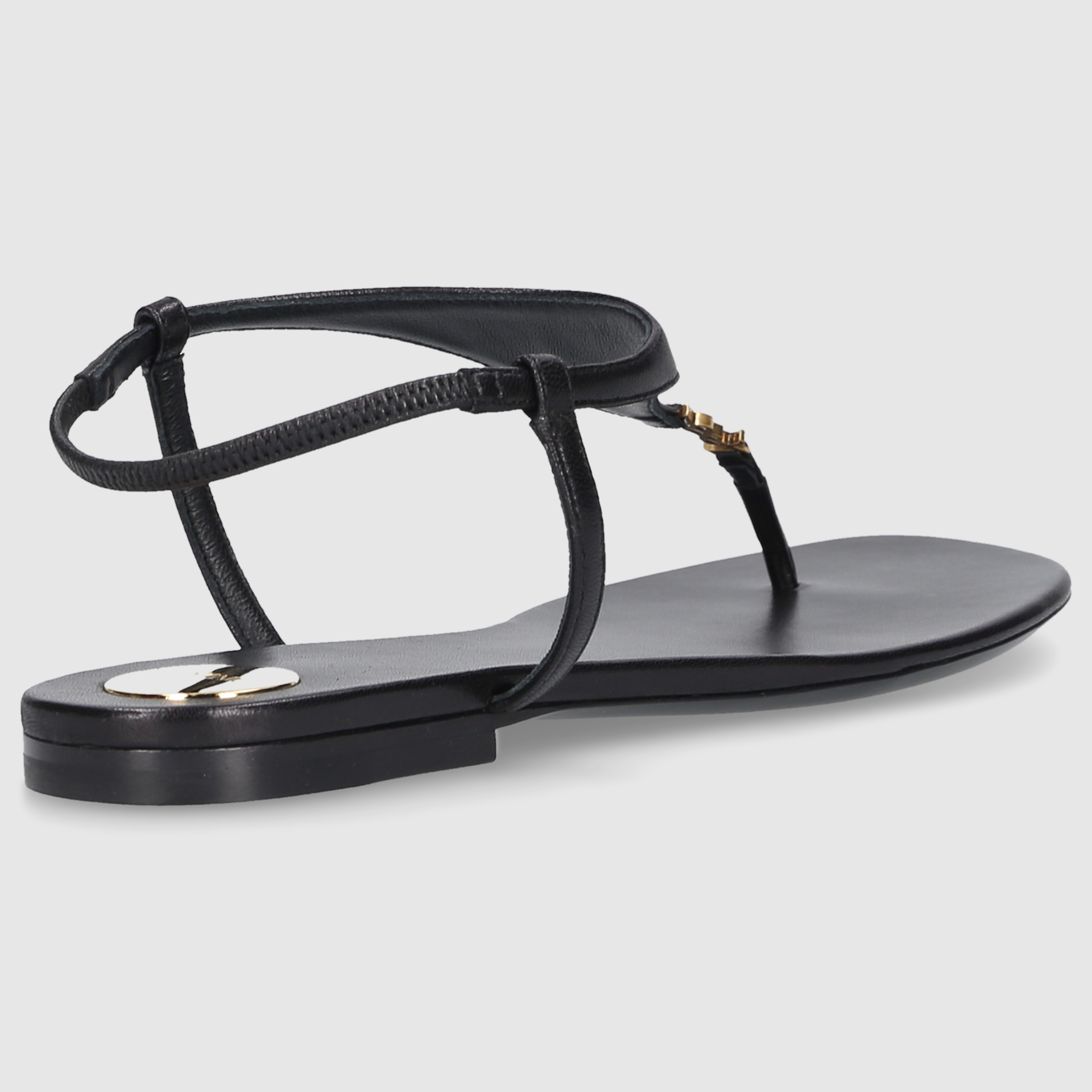 Saint Laurent W SANDALS FLAT 818293 Black
