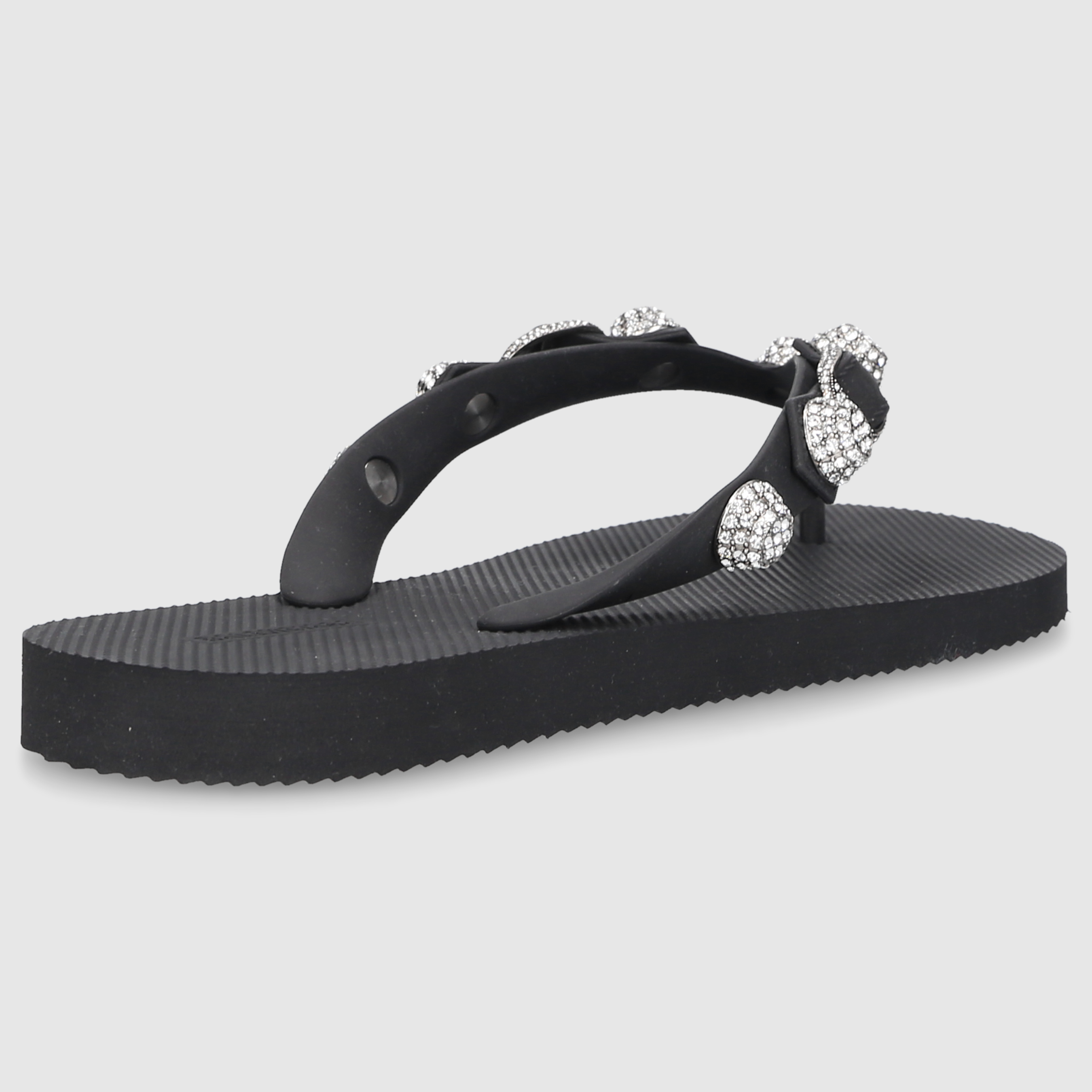 Balenciaga Damen Badeschuhe 784853 Schwarz