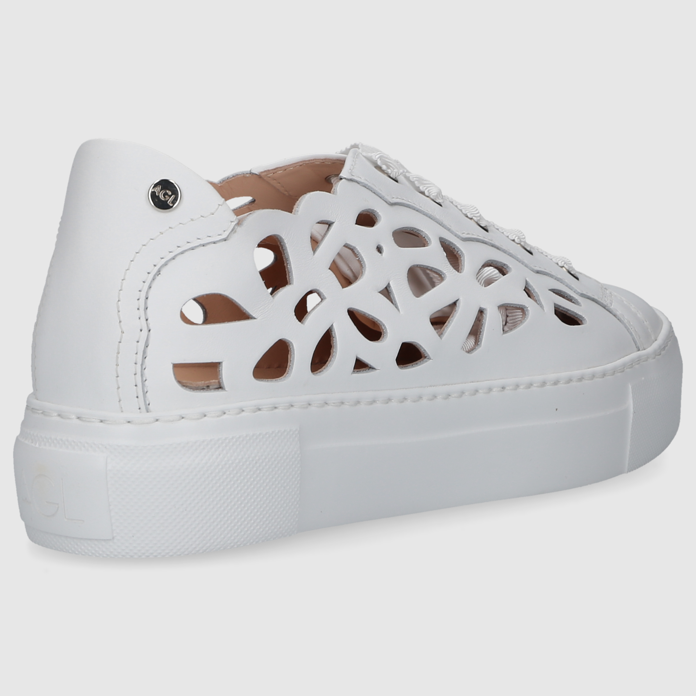 AGL Attilio Giusti Leombruni Women's Sneaker D925249PGKV187C944 WHITE
