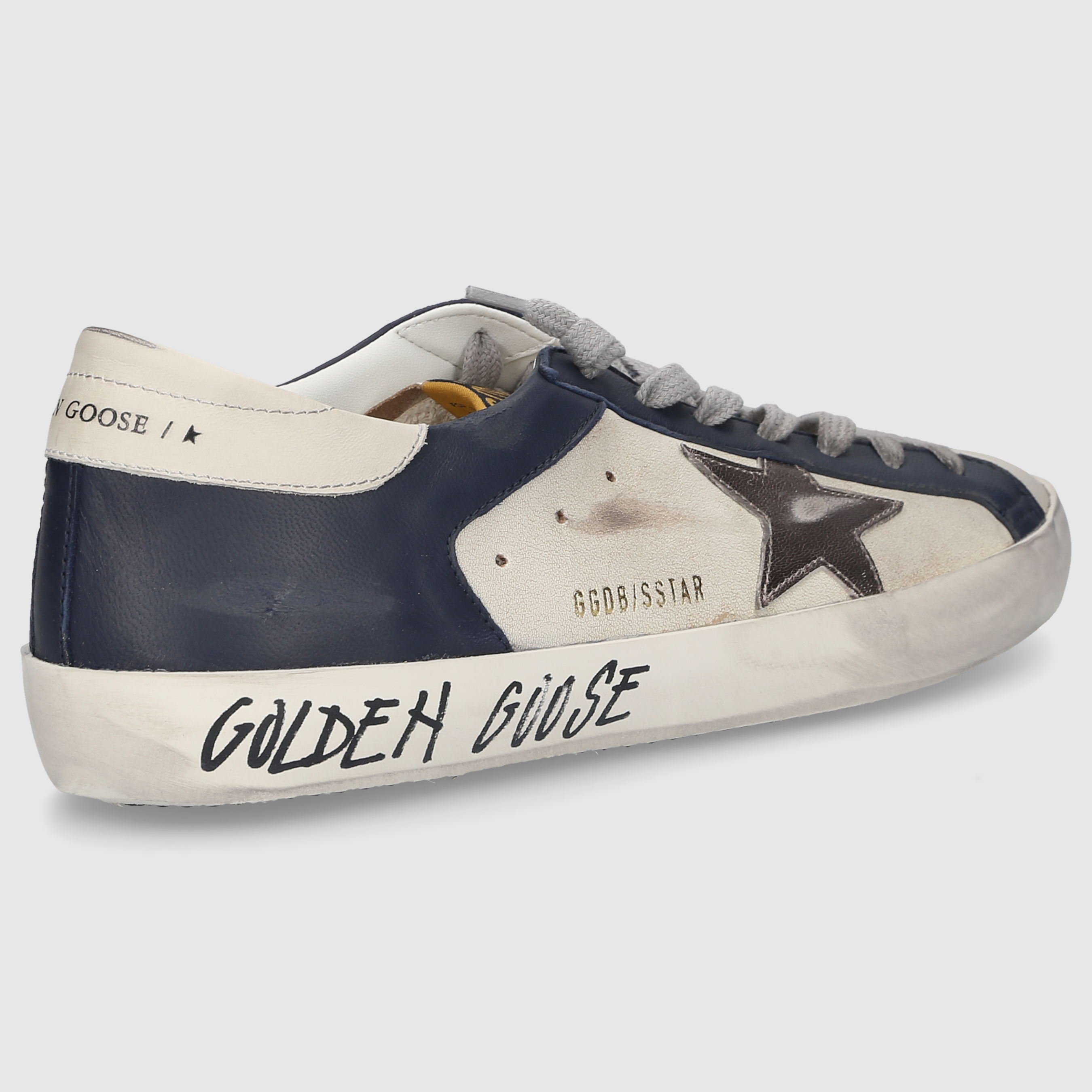 Golden Goose Herren Sneaker GMF00103 WEISS-BLAU