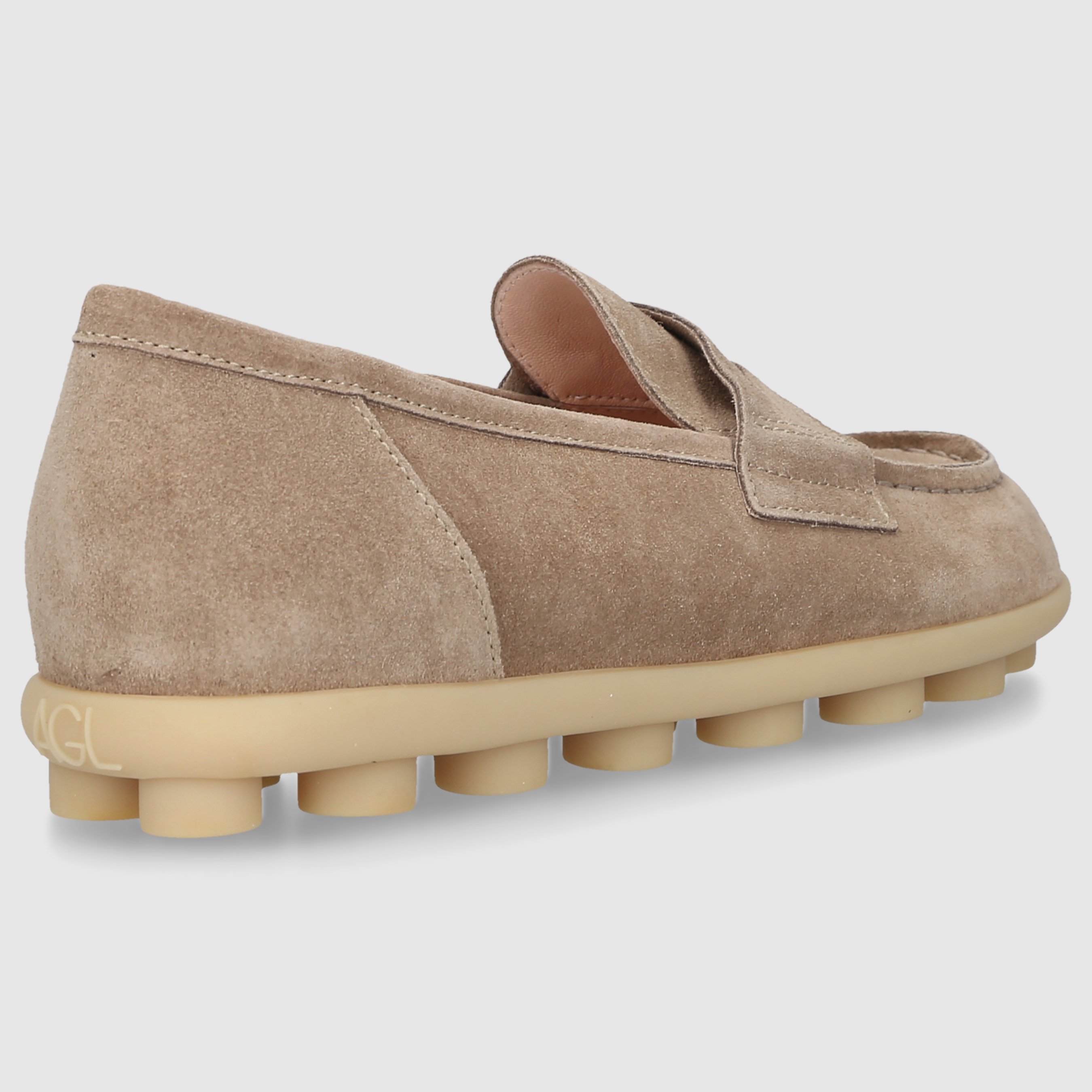 AGL Attilio Giusti Leombruni women's moccasins D839001PGWINNY0563 BEIGE