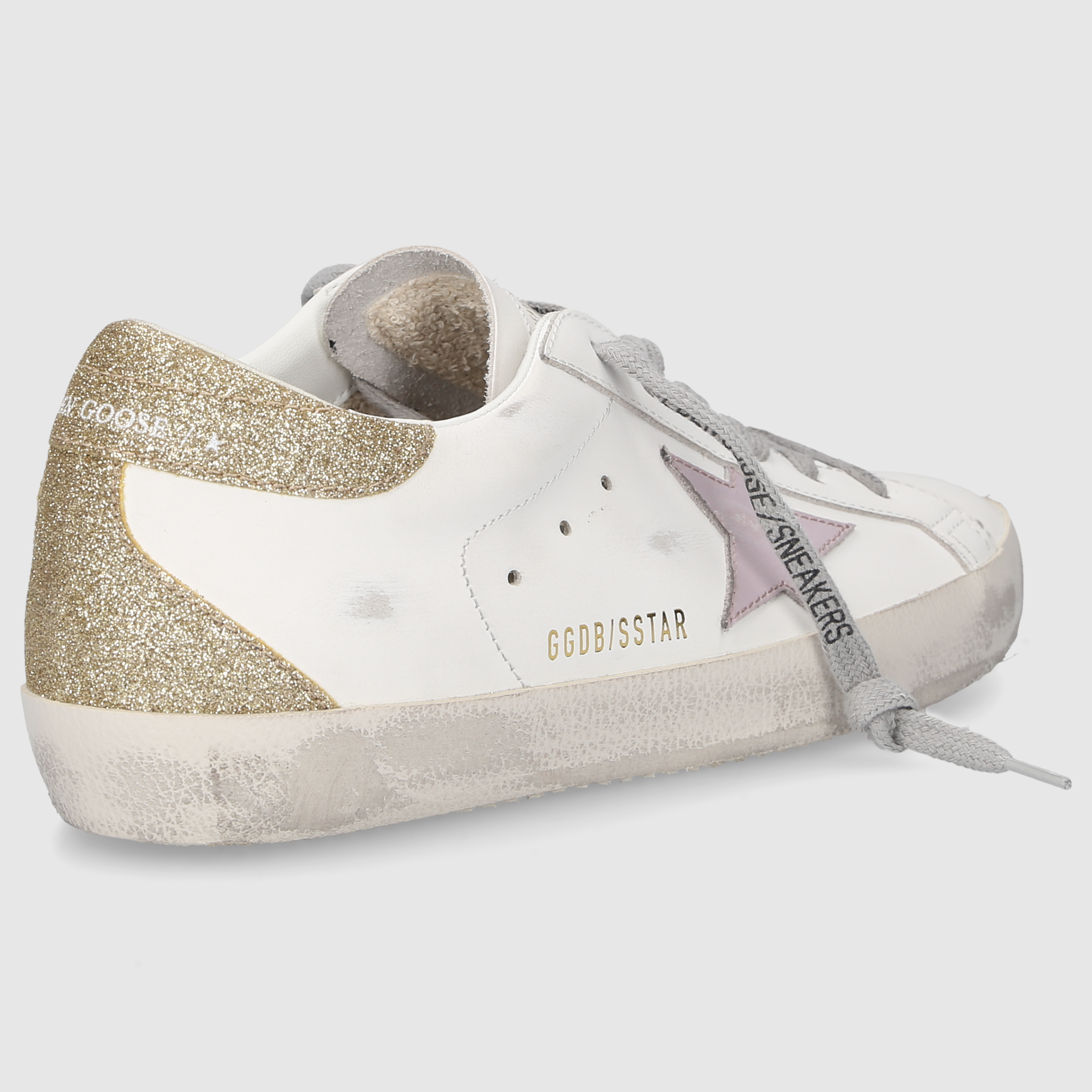 Golden Goose Damen SNEAKER GWF00102 BEIGE-ROSA
