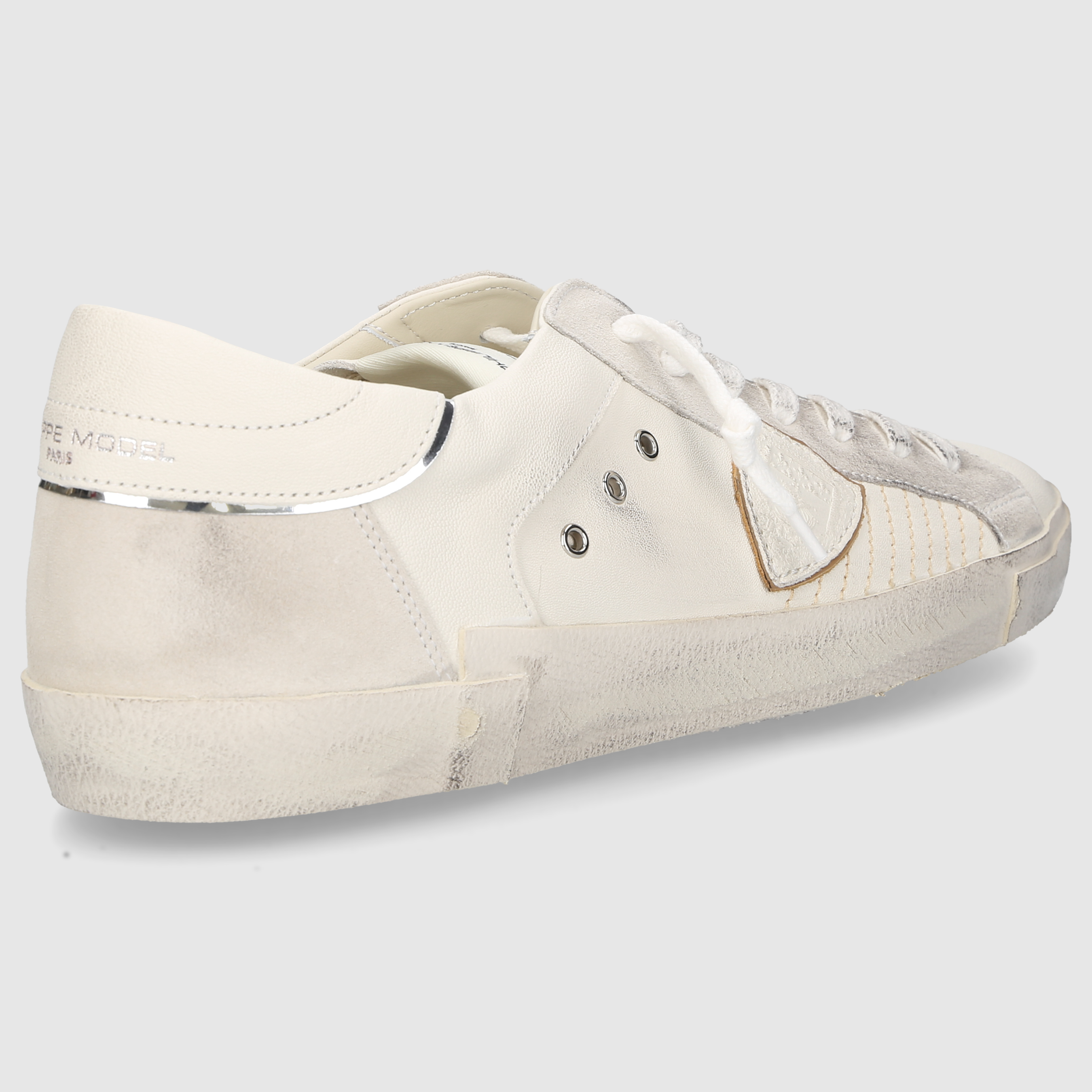 Philippe Model Herren Sneaker PRLU WEISS