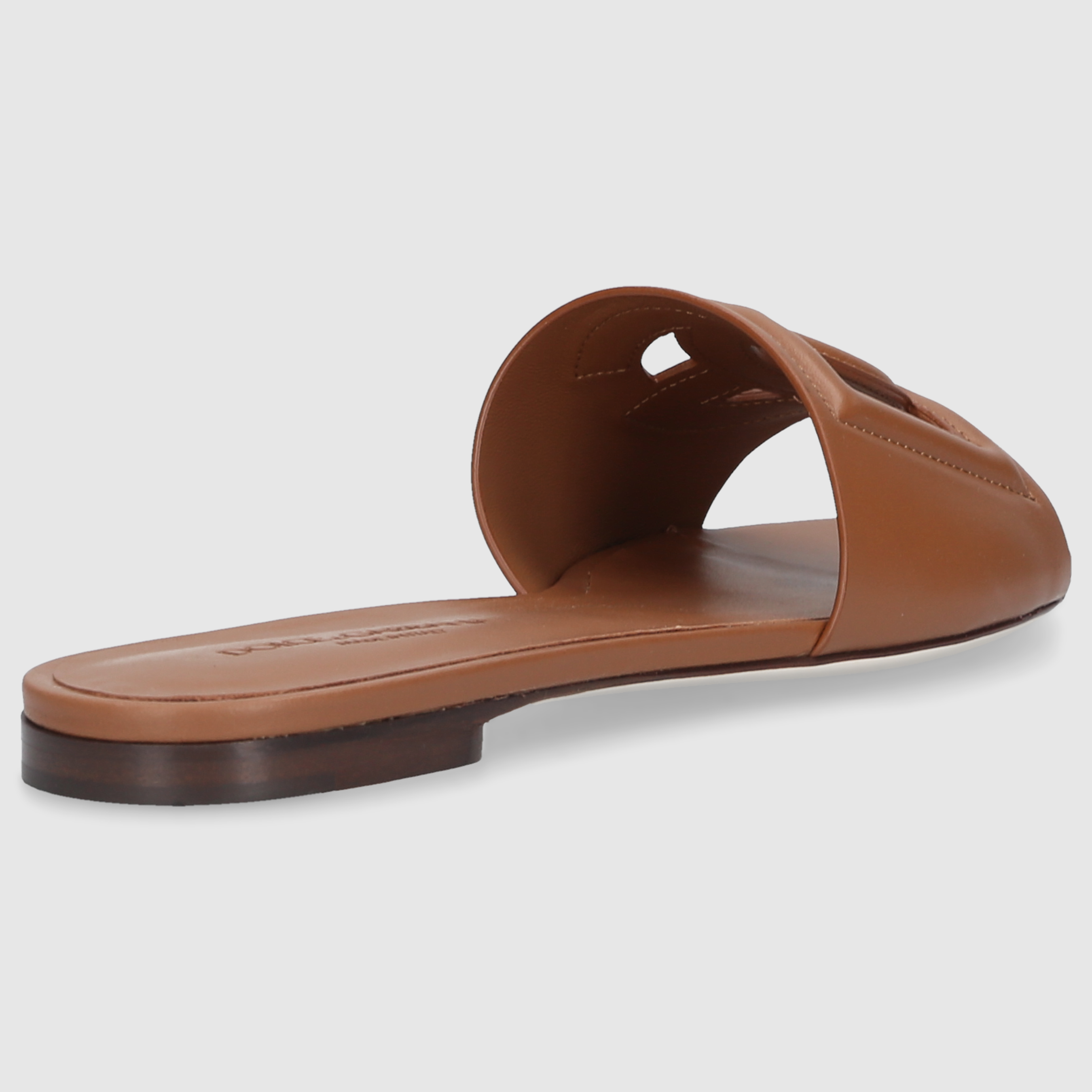 Dolce & Gabbana Damen Clogs CQ0436 Braun