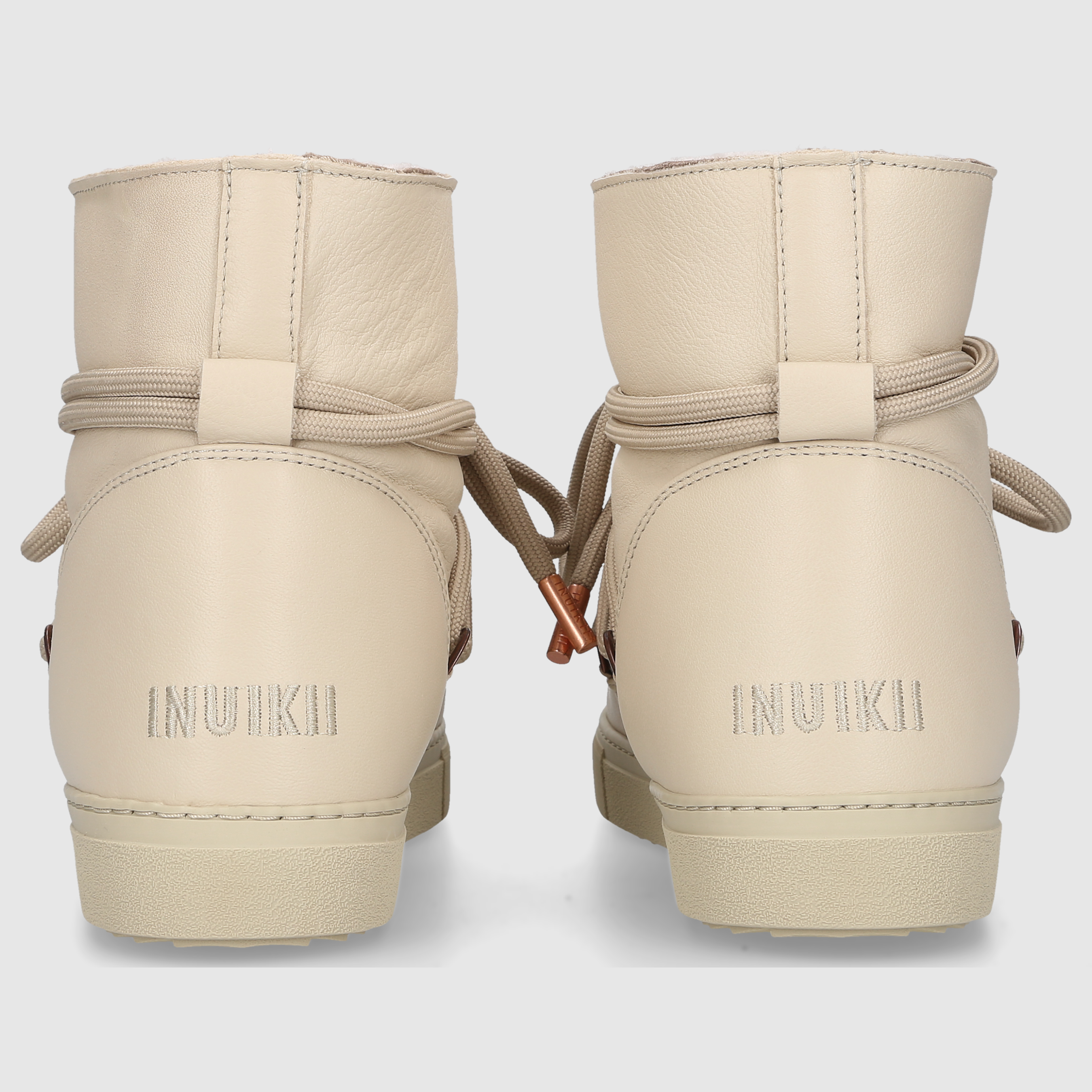 Inuikii Damen Sneaker FULL LEATHER Cream