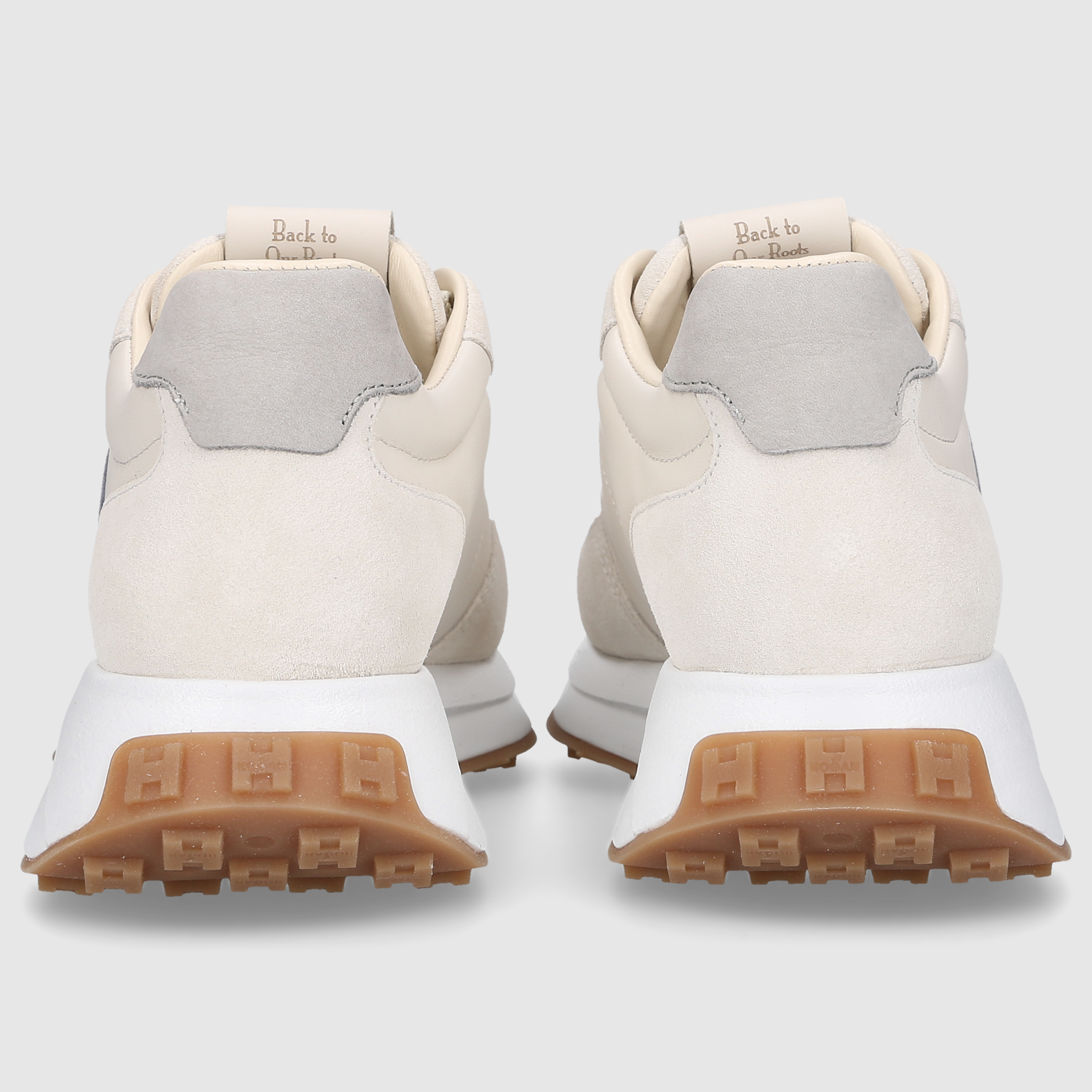 Hogan Damen Sneaker HXW6410EH41U3T0CA2 BEIGE-GRAU