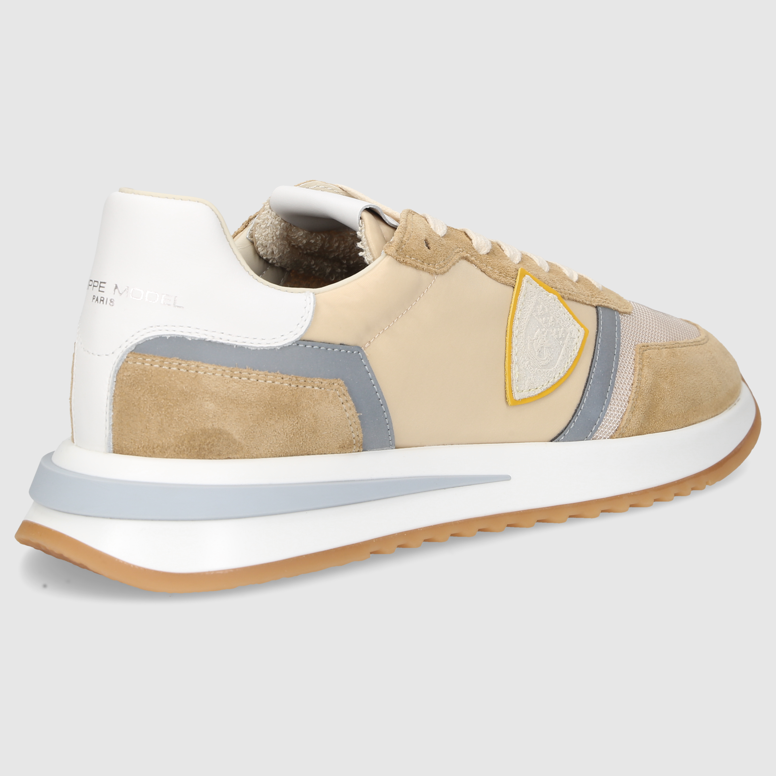 Philippe Model Herren Sneaker TYLU BEIGE-GELB