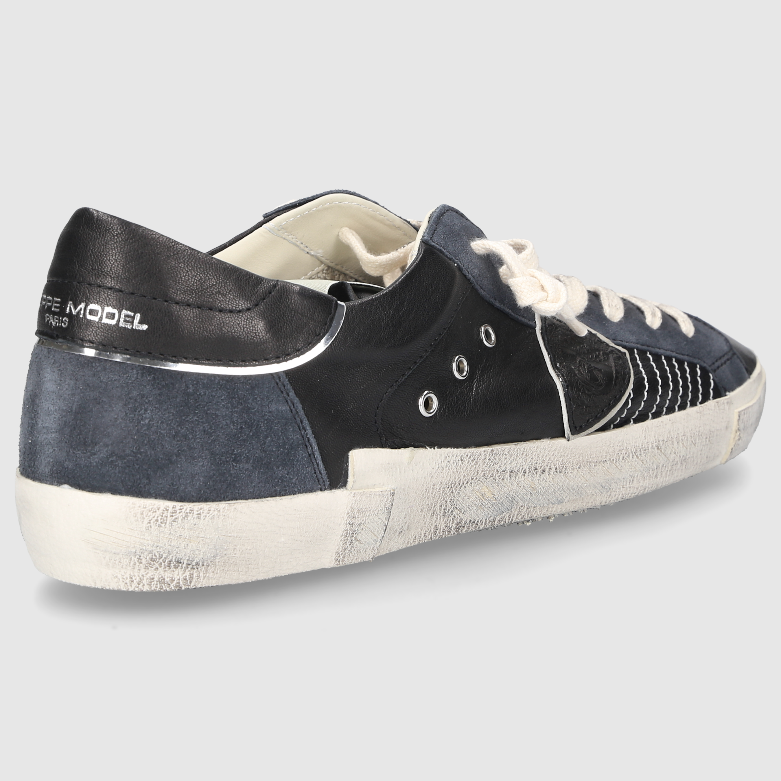 Philippe Model Herren Sneaker PRLU SCHWARZ