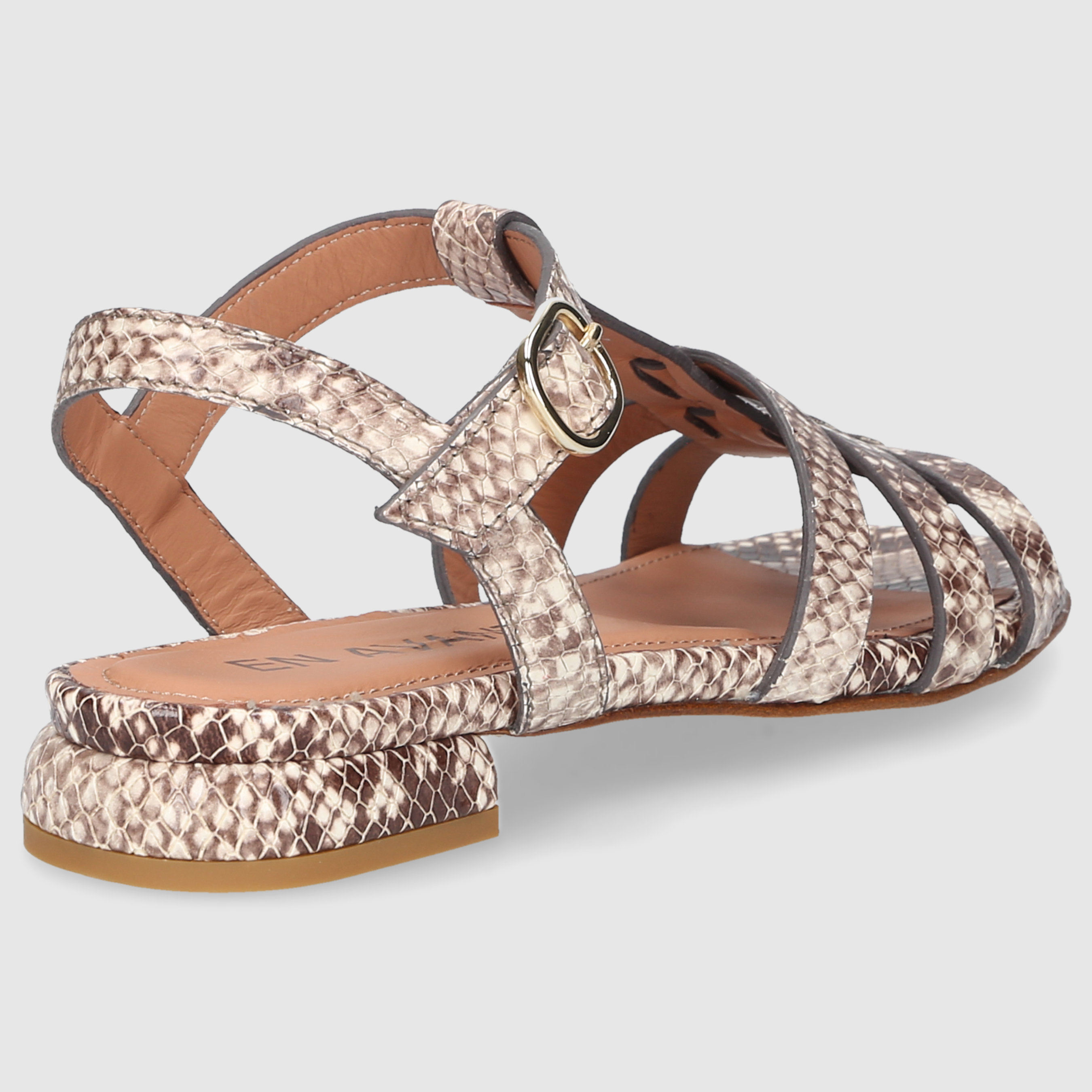 EN AVANT Damen Sandalen 566 BRAUN-KOMBI