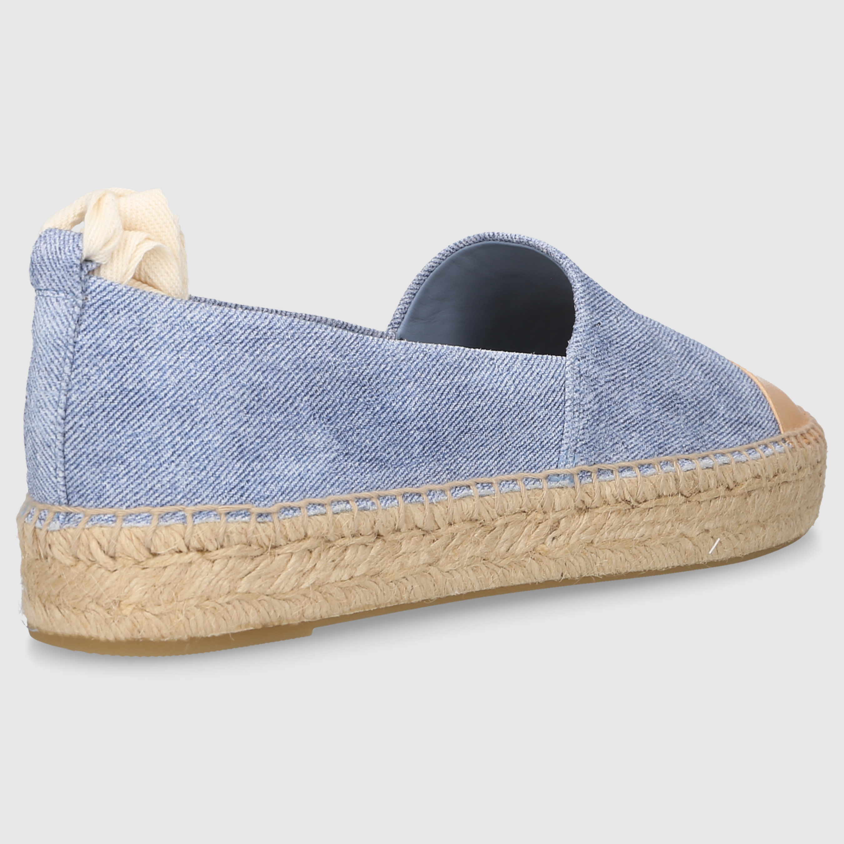 Tory Burch Damen Espadrilles 164724 BRAUN-BLAU